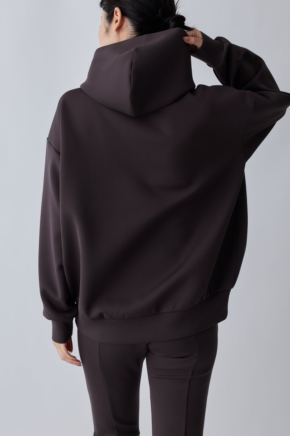 Kraz big hoodie_brown