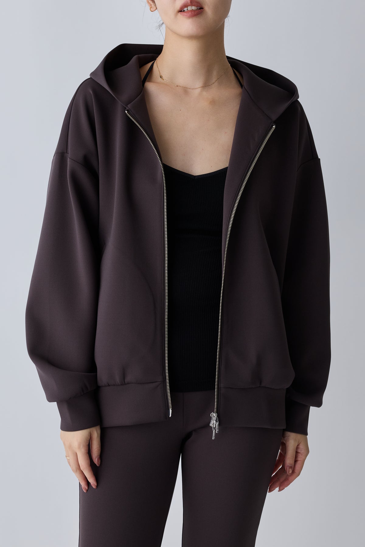 Kraz big hoodie_brown