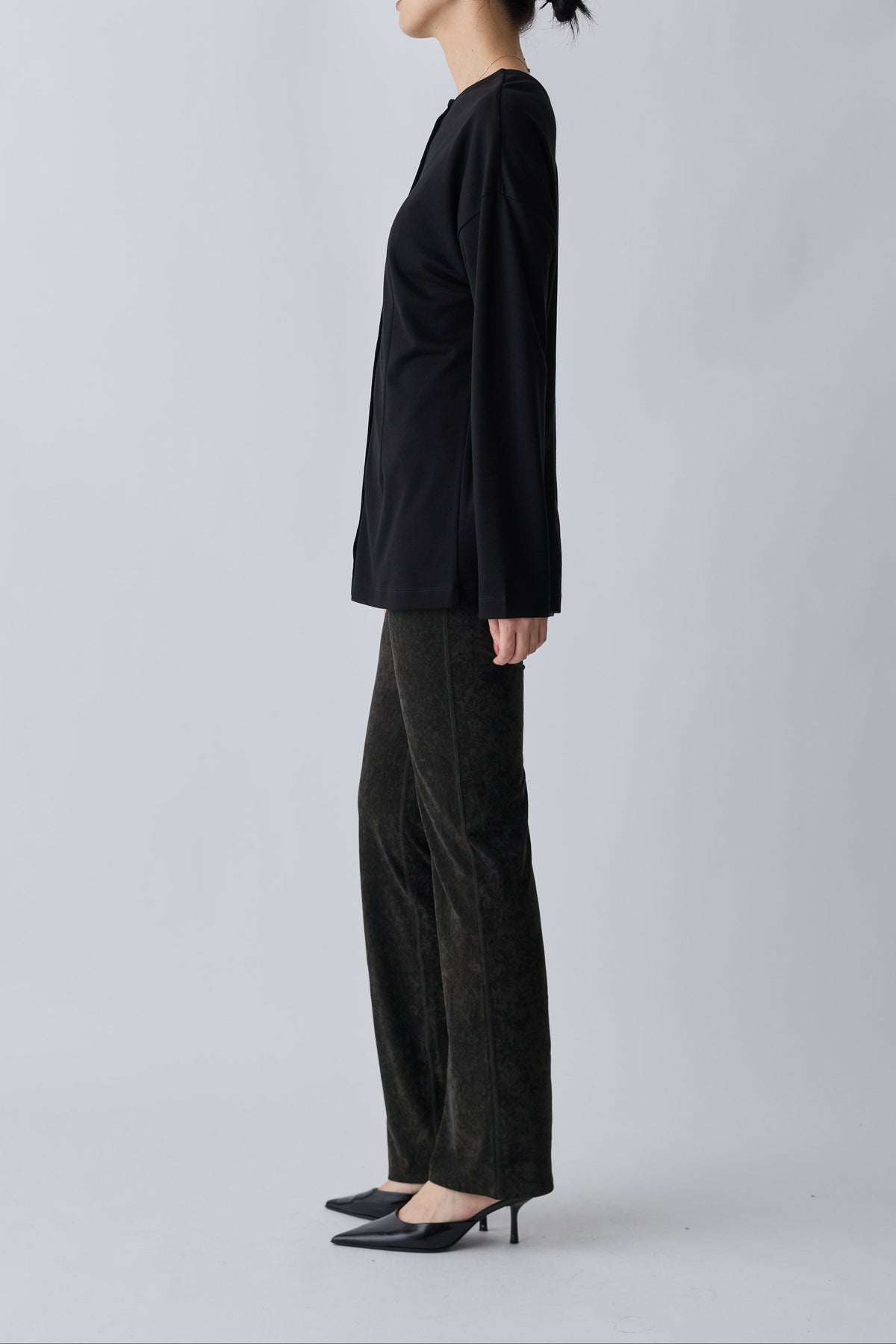 Nekkar 2way L/S tee_black