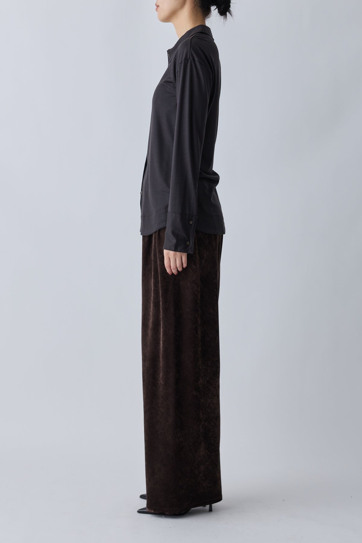 Atria velours pants_brown