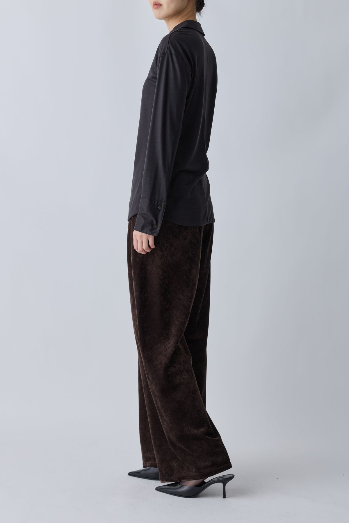 Atria velours pants_brown