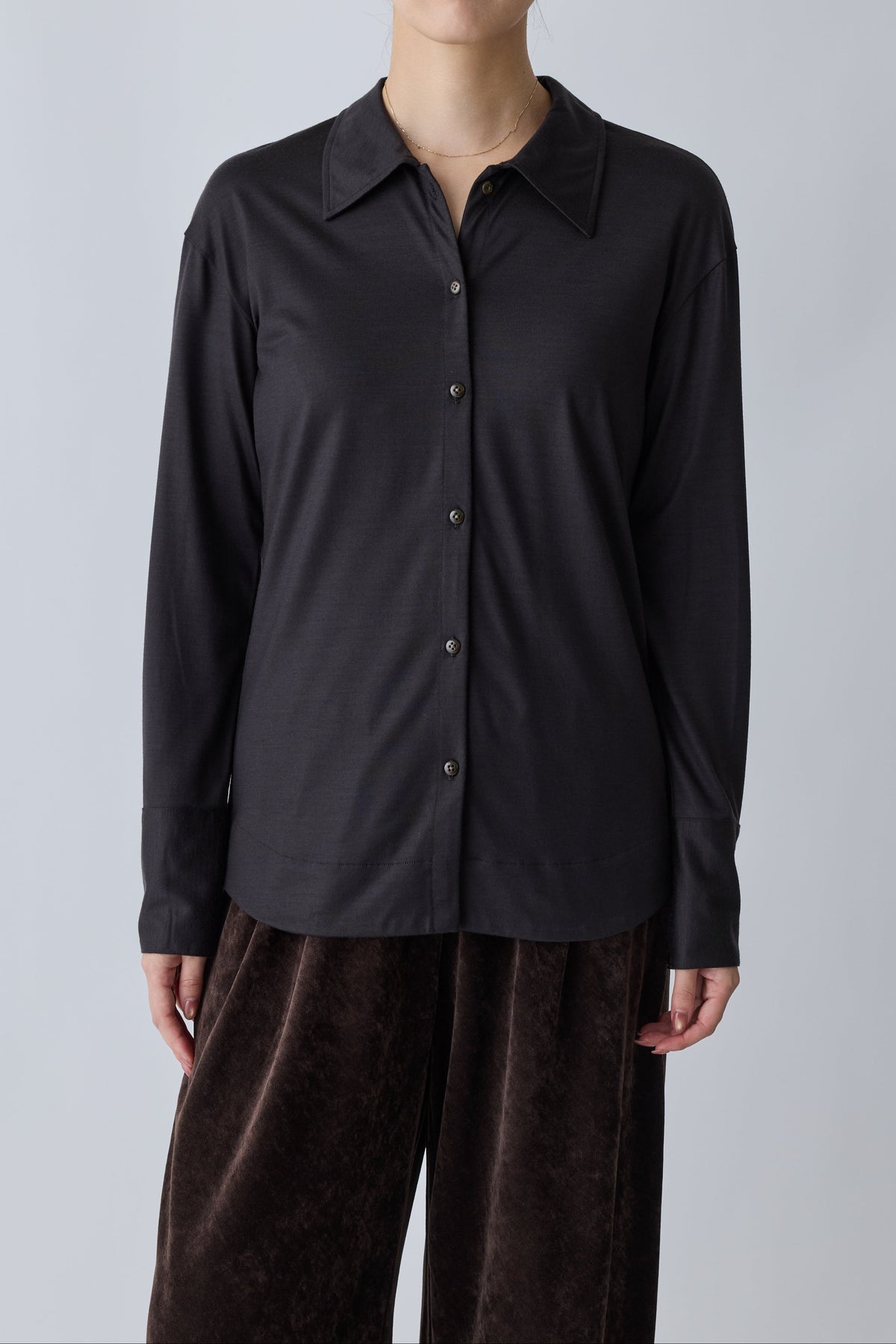 Librae jersey shirt_brown