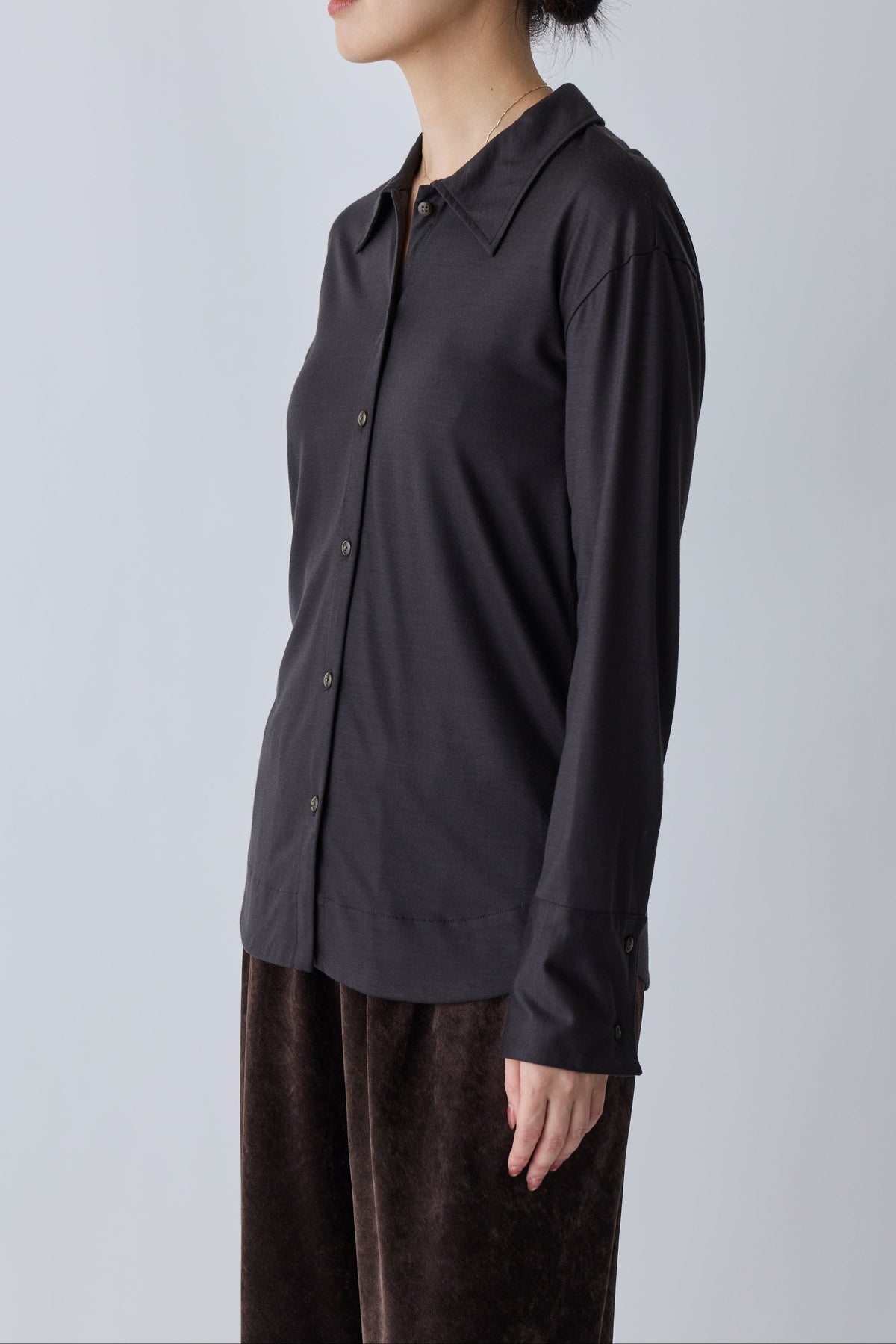 Librae jersey shirt_brown
