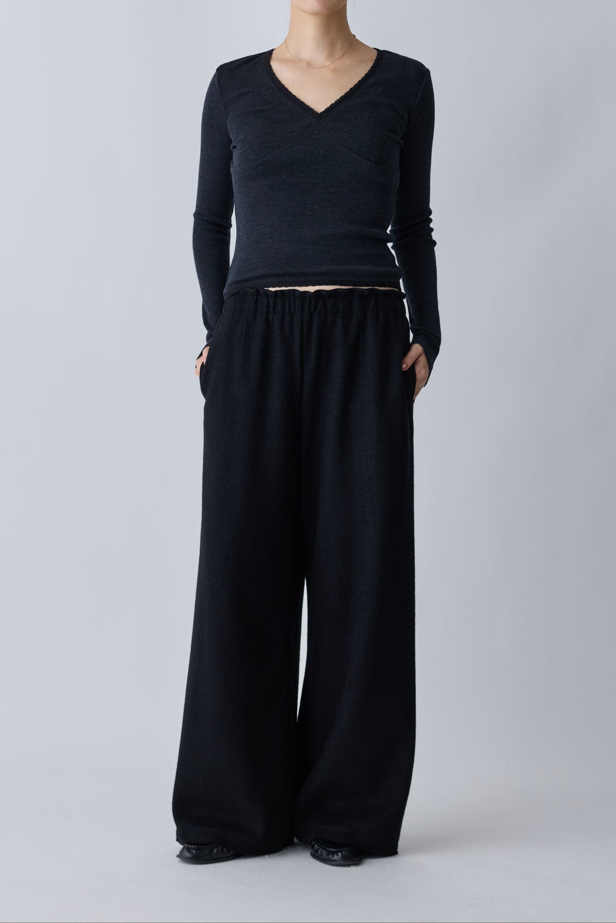 Nekkar rib tops_gray