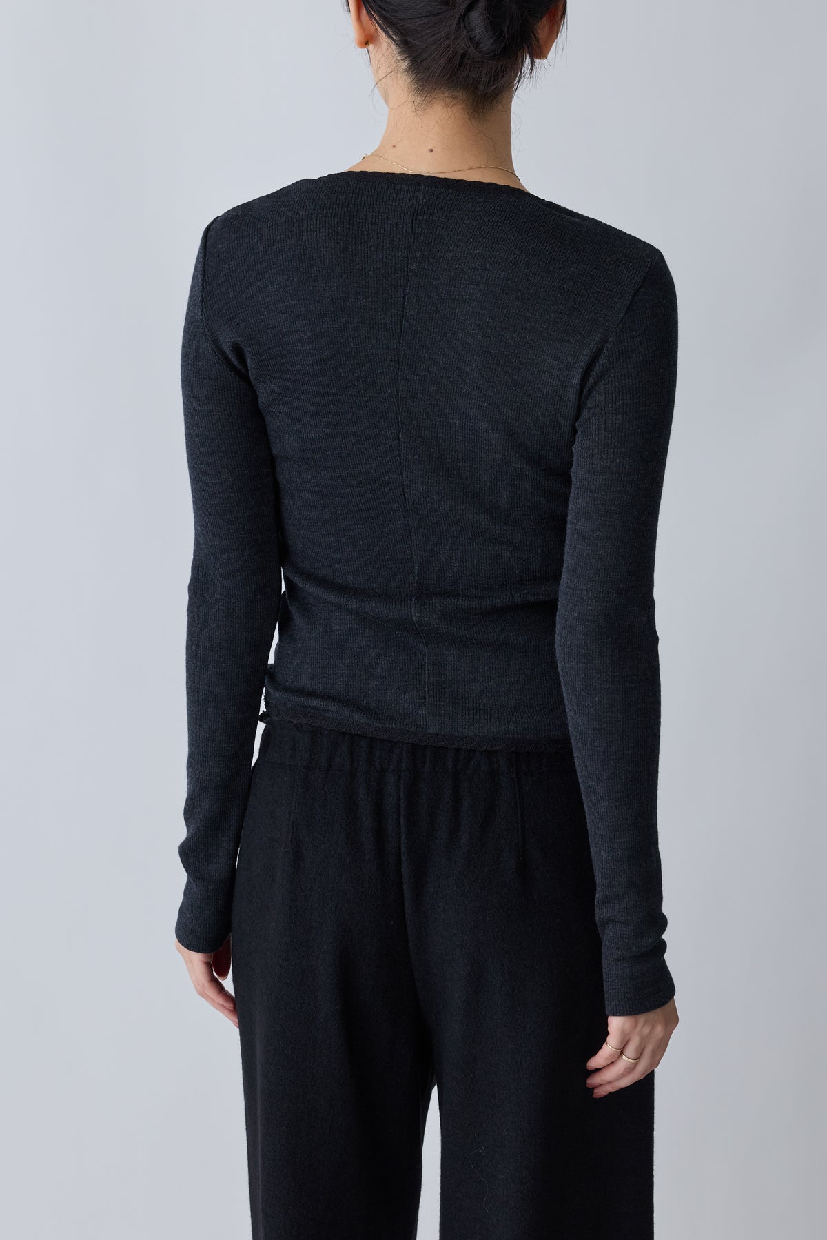 Nekkar rib tops_gray