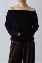 Scheat 2way tops_black