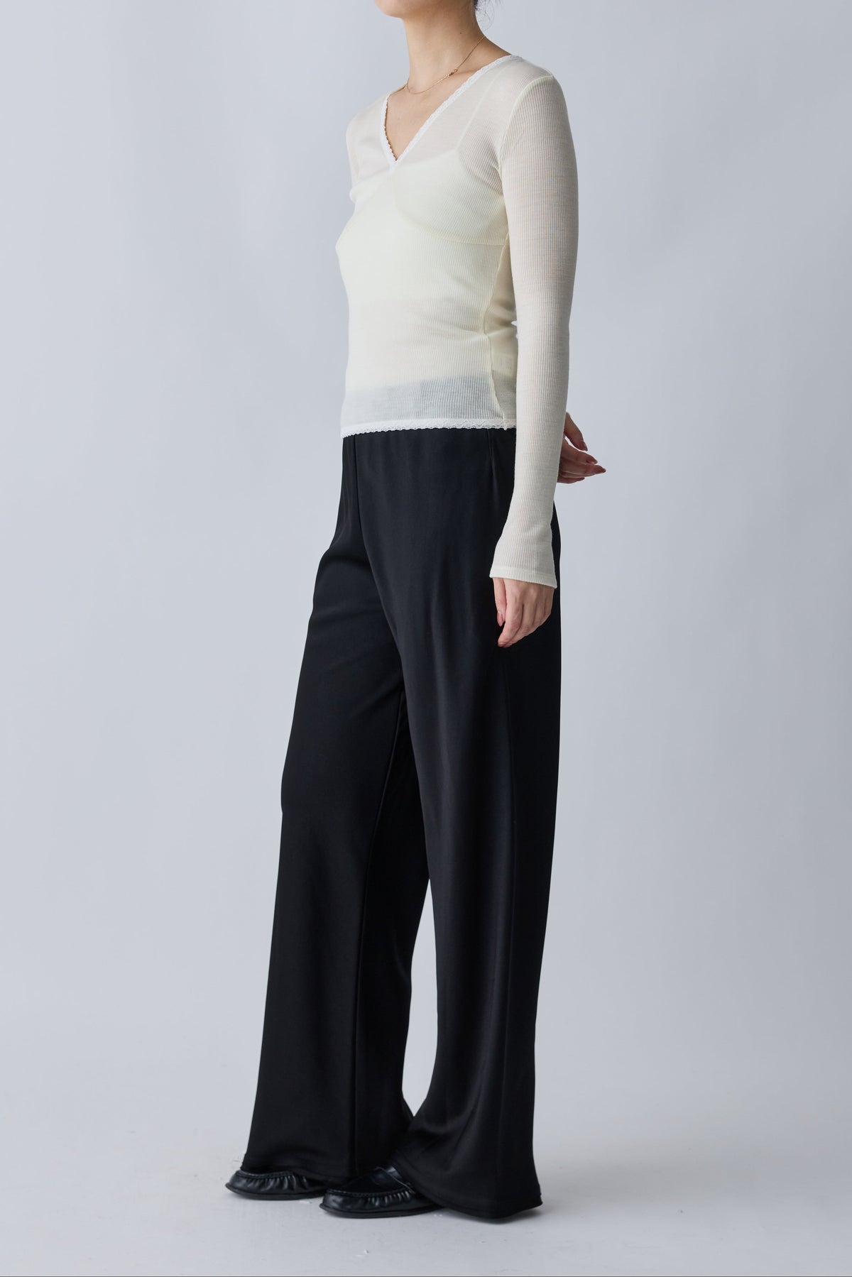 Nekkar rib tops_offwhite