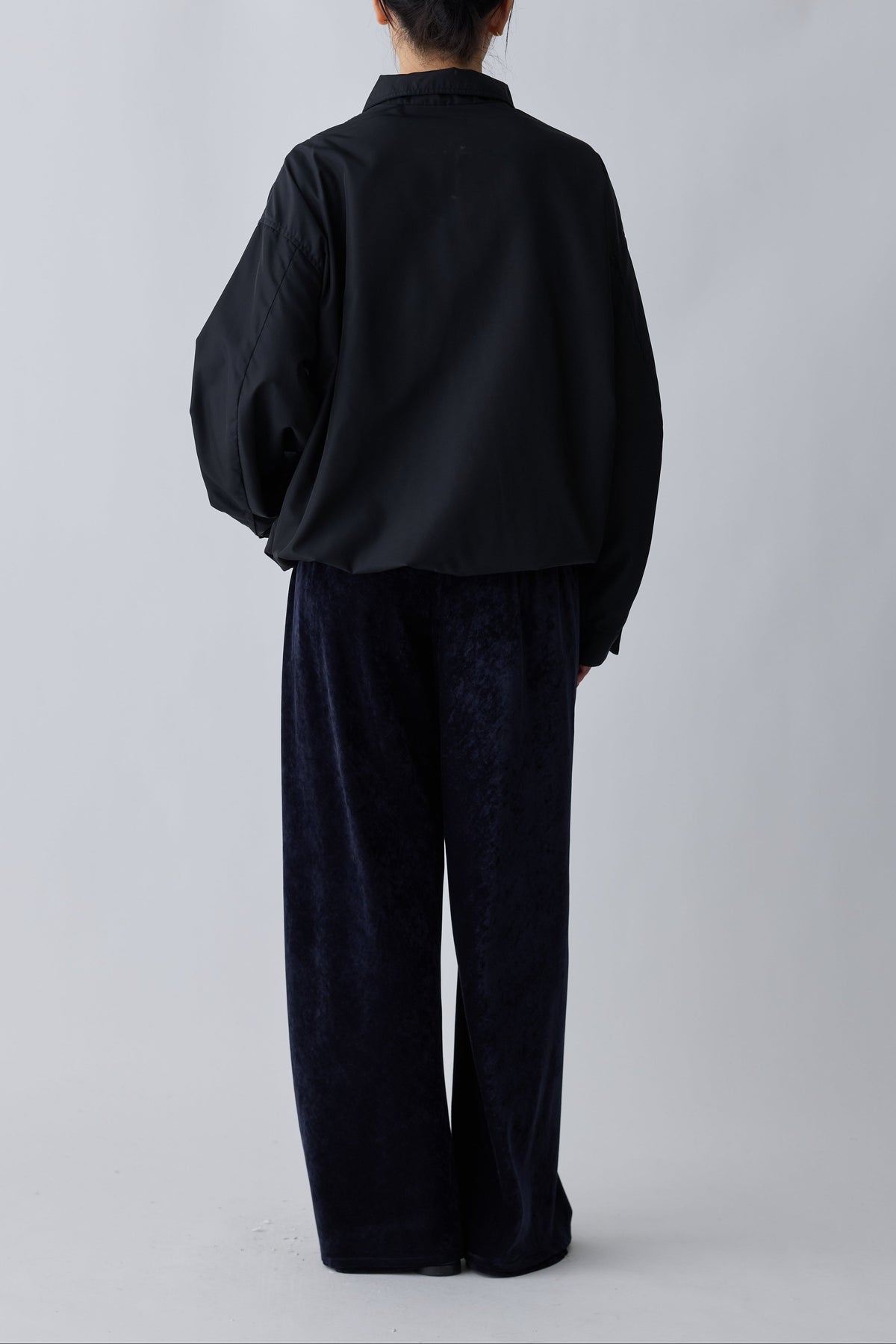 Piscium Zip-up jacket_black