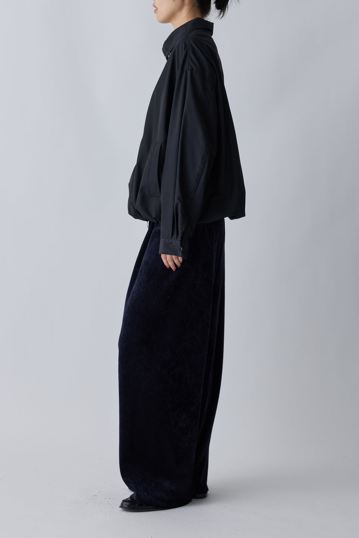 Atria velours pants_navy