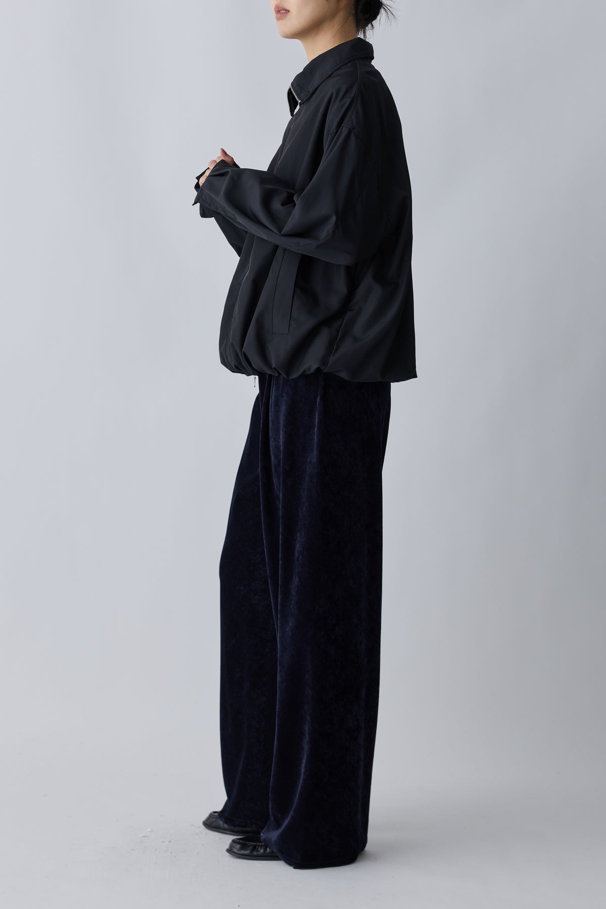 Atria velours pants_navy