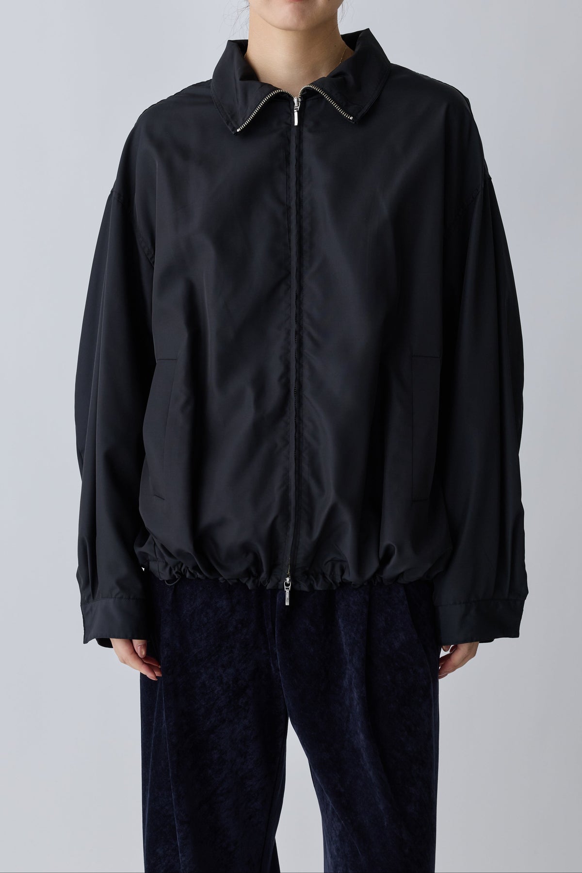 Piscium Zip-up jacket_black