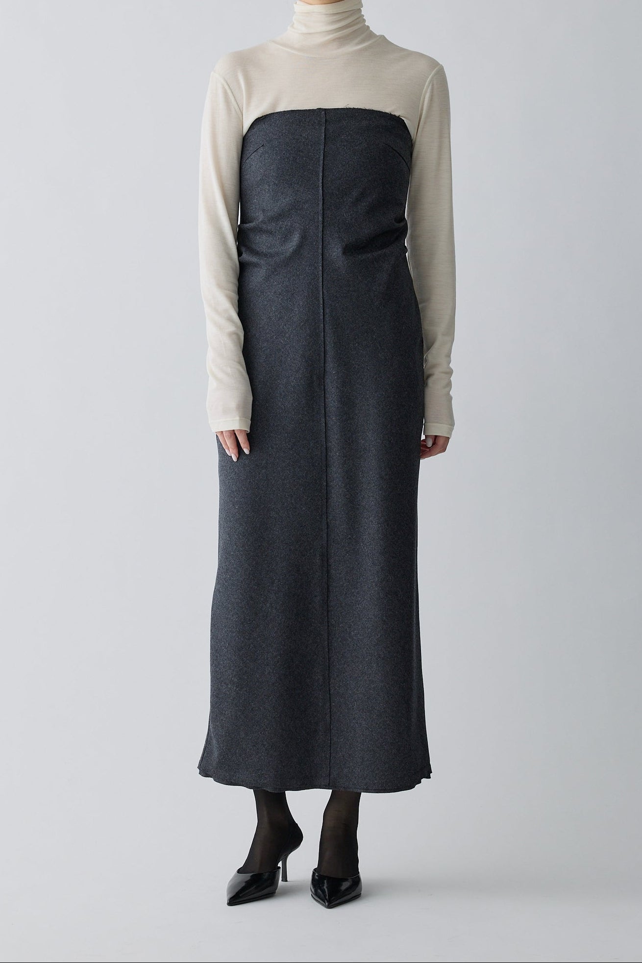 Alula 2way dress _ gray