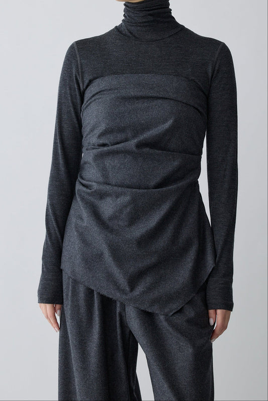 Alula tuck bustier _ gray