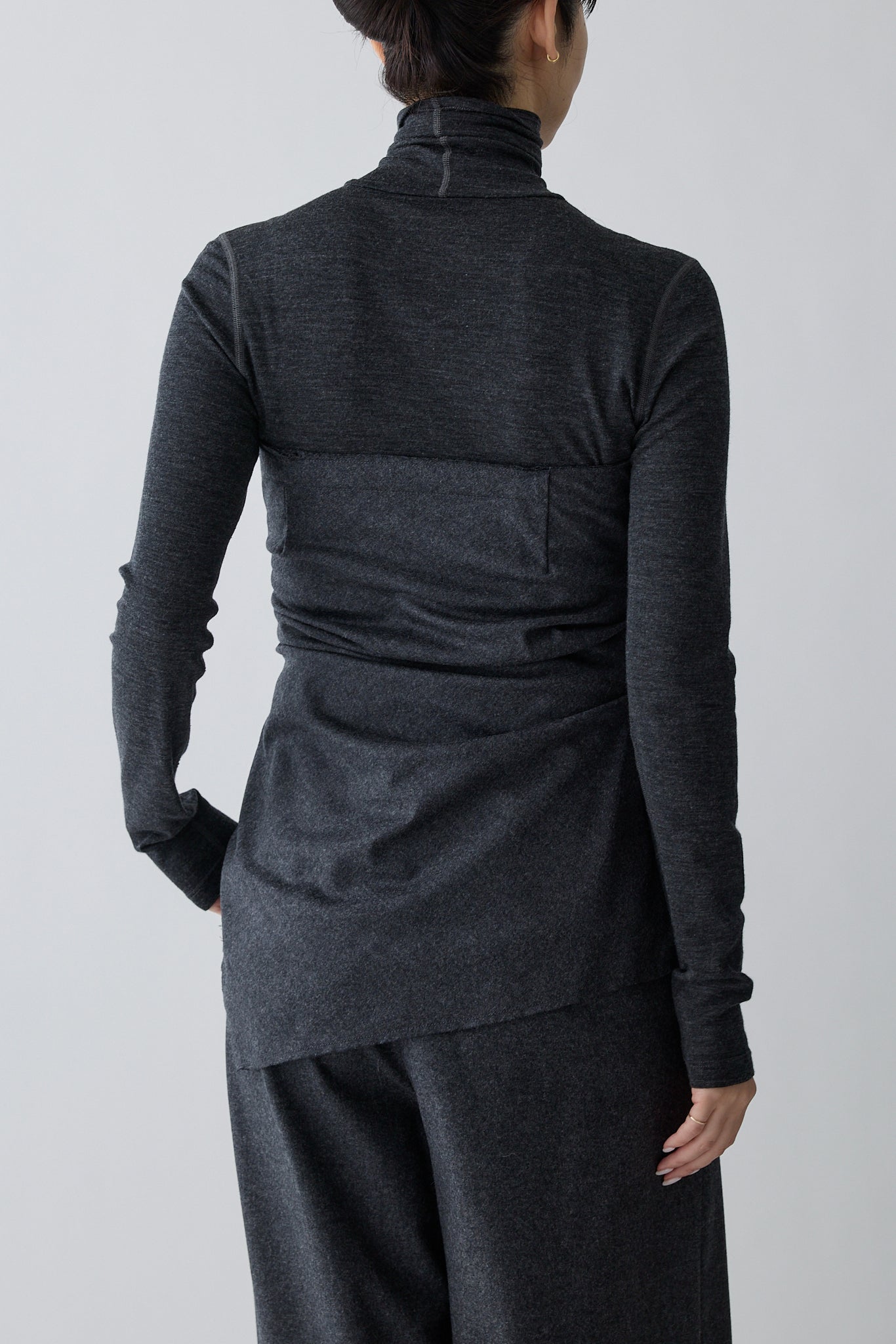 Alula tuck bustier _ gray