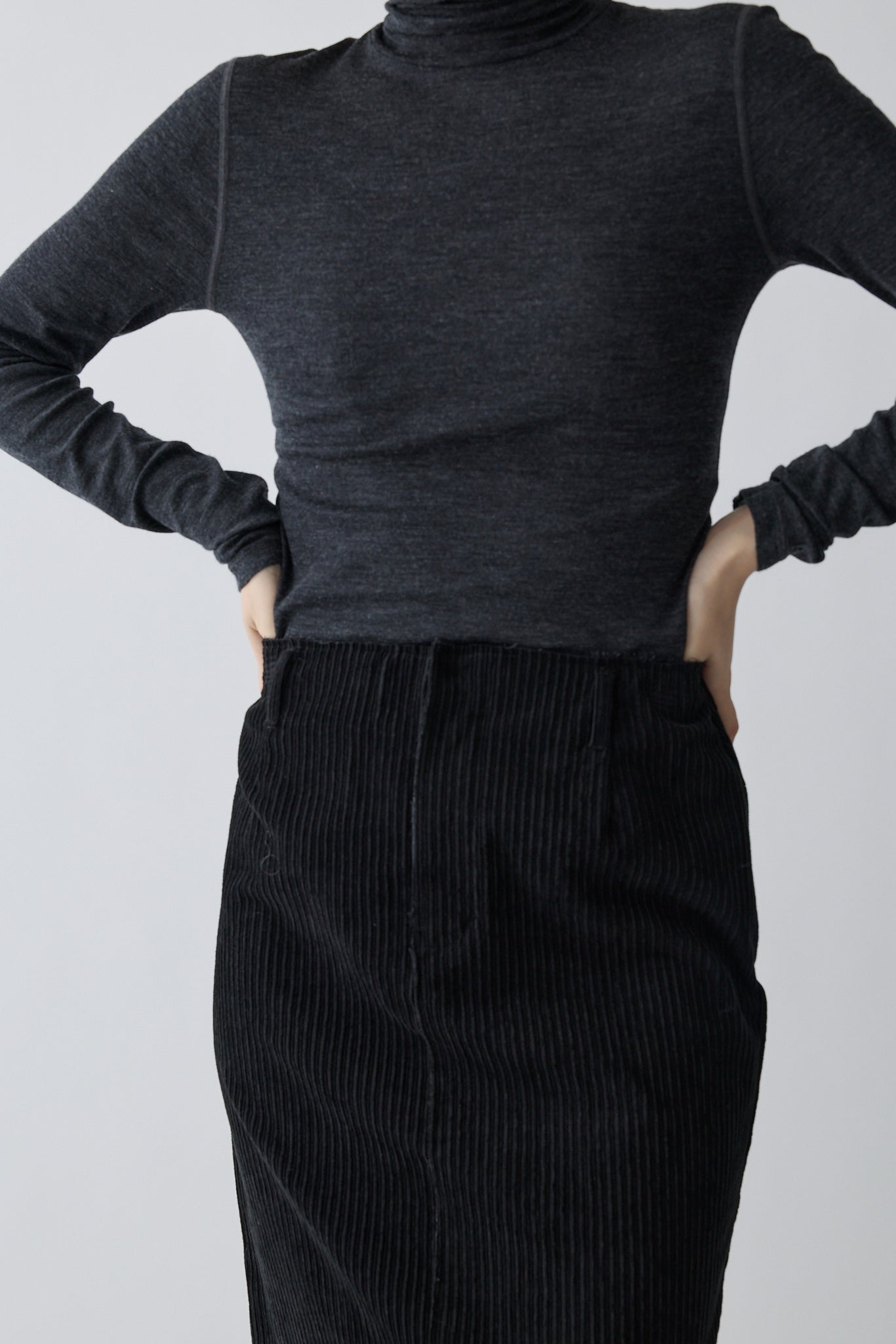 Zosma corduroy skirt