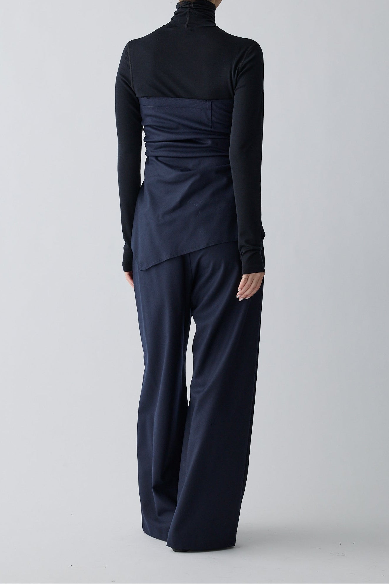 Alula tuck bustier _ navy