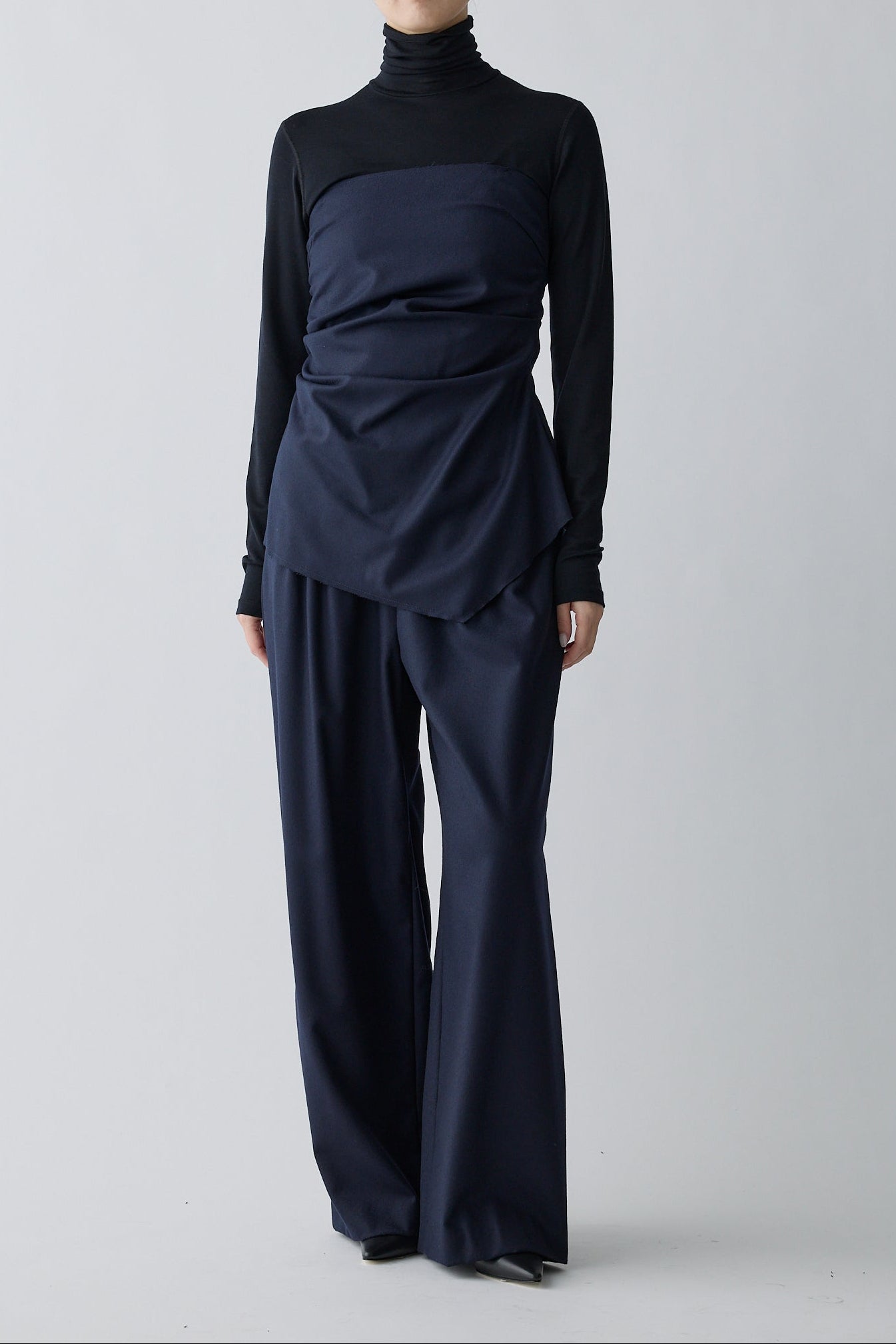 Alula tuck bustier _ navy