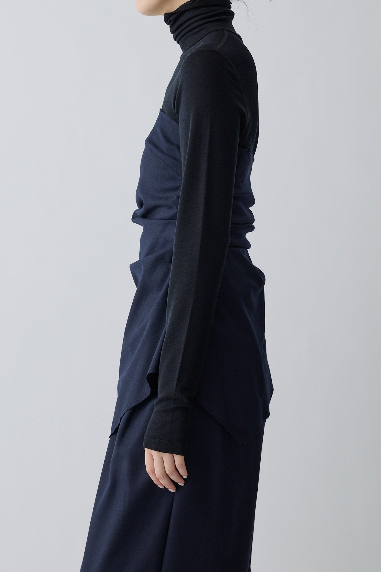 Alula tuck bustier _ navy