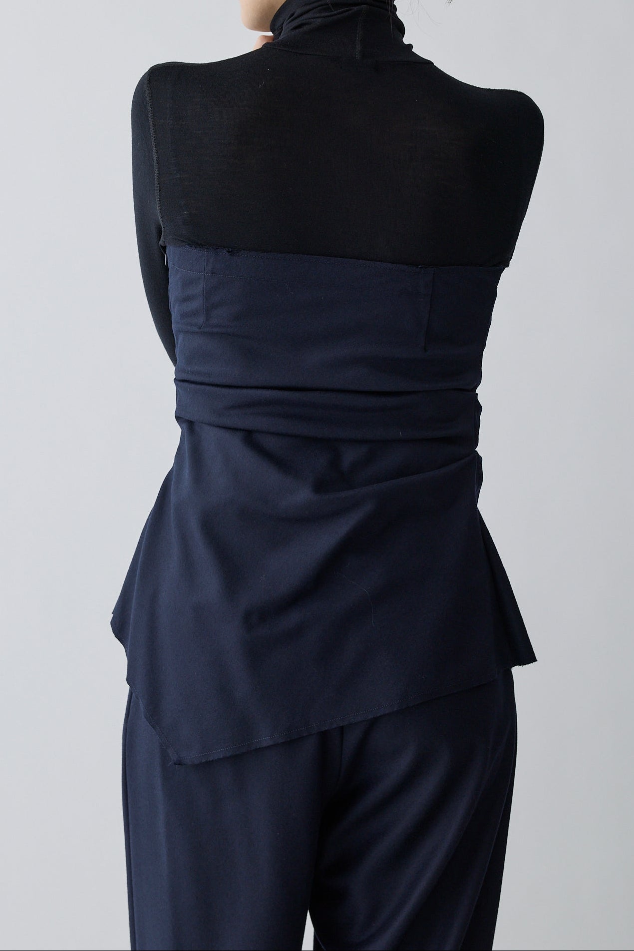 Alula tuck bustier _ navy