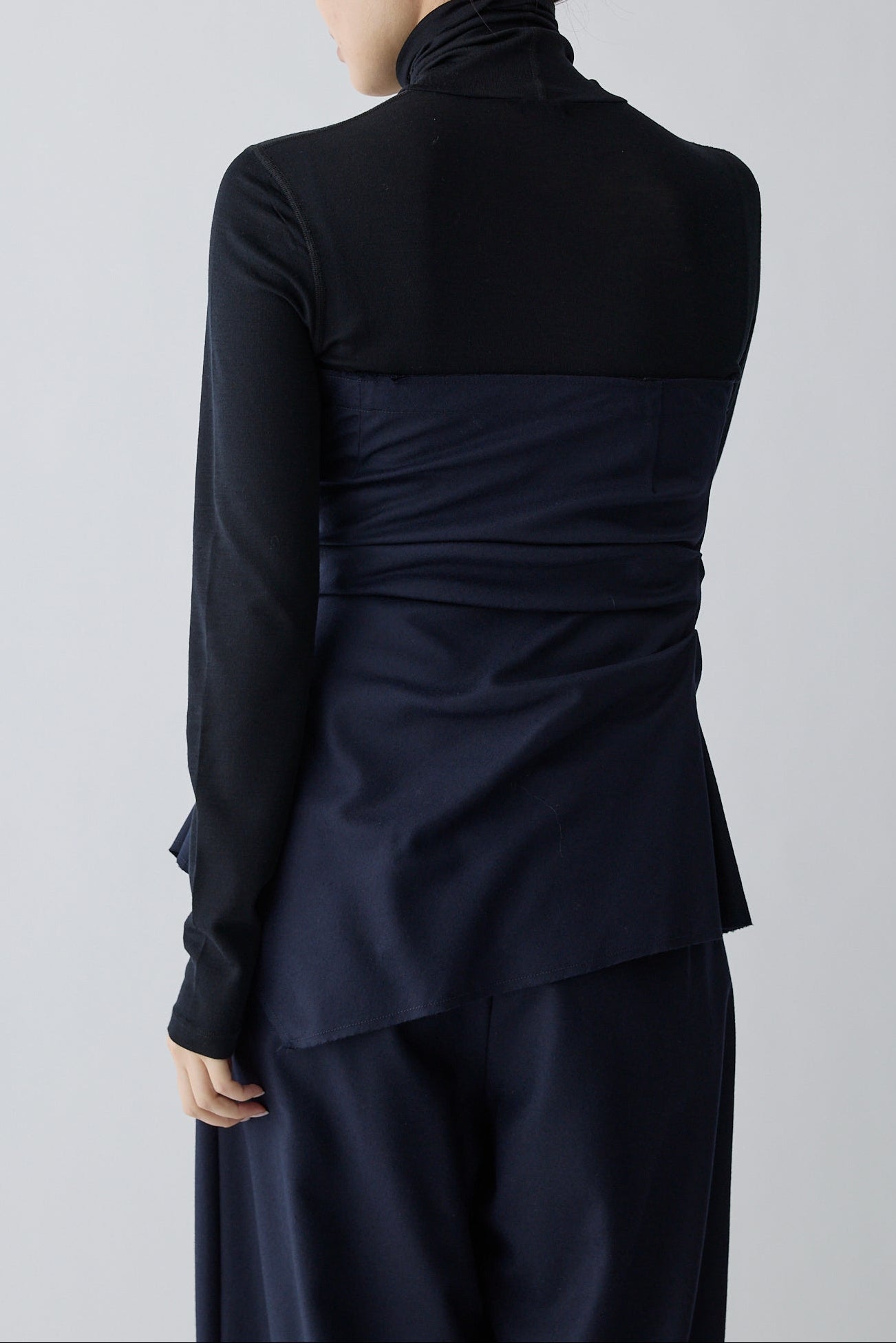 Alula tuck bustier _ navy