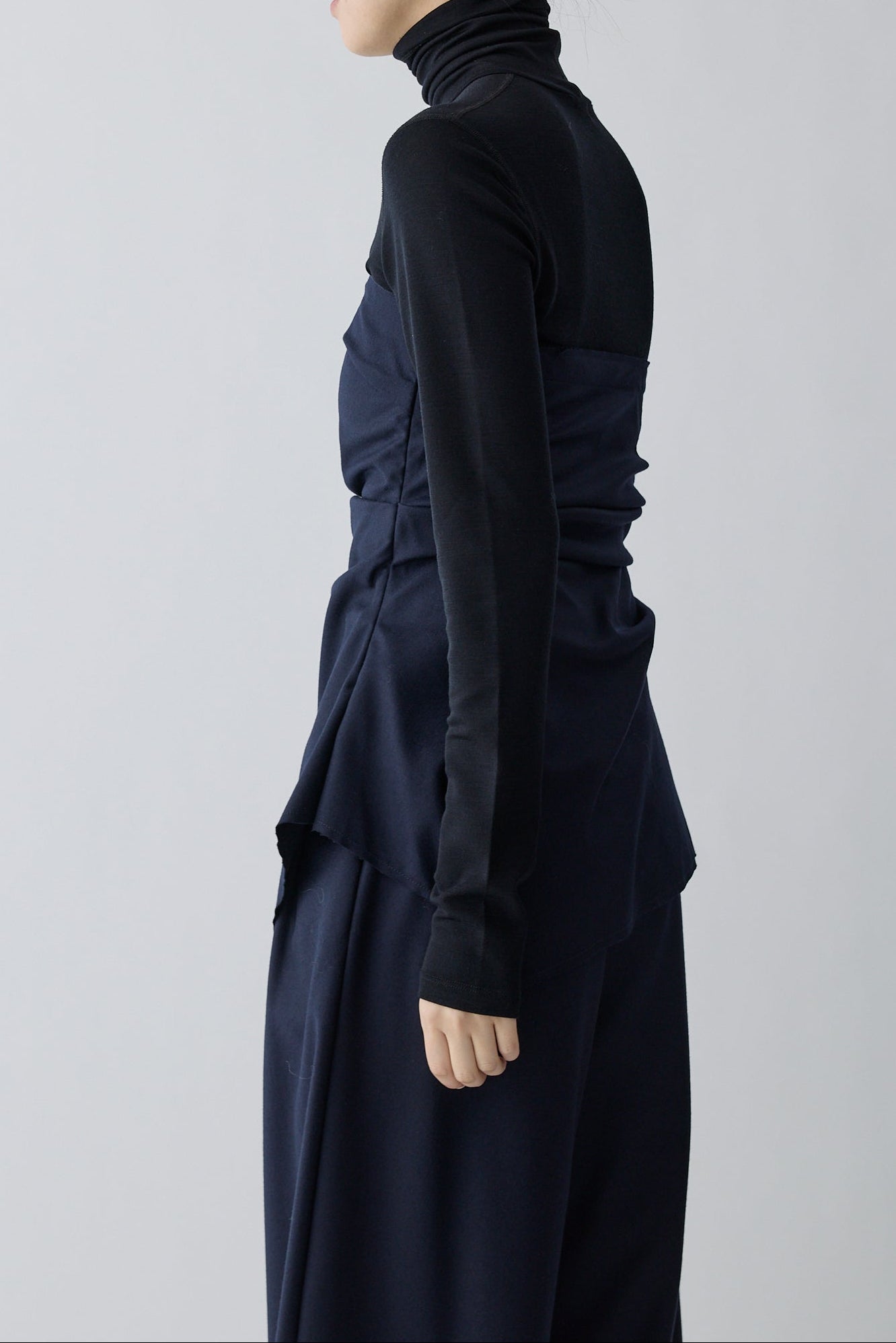 Alula tuck bustier _ navy