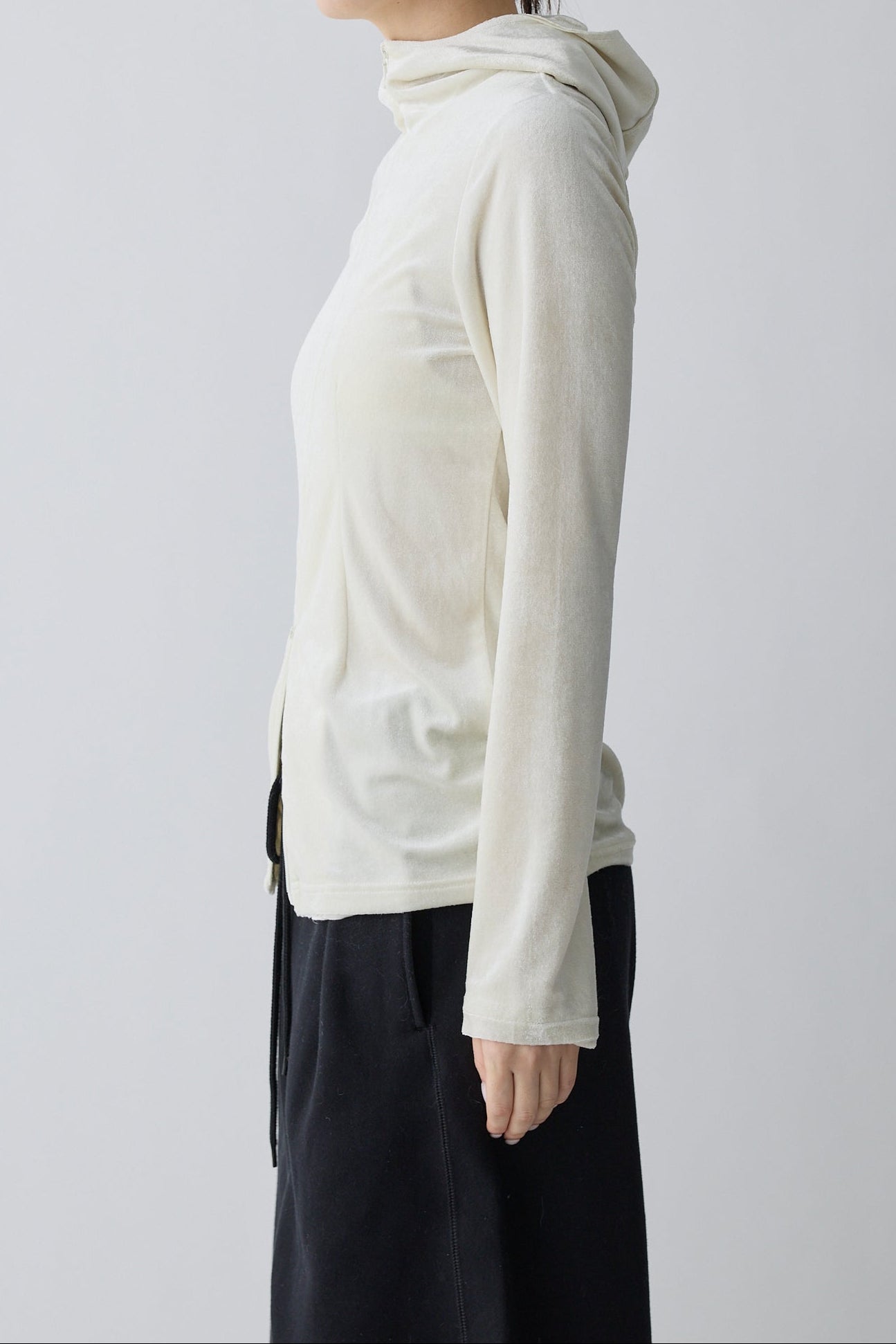 Menkent bare hoodie_white