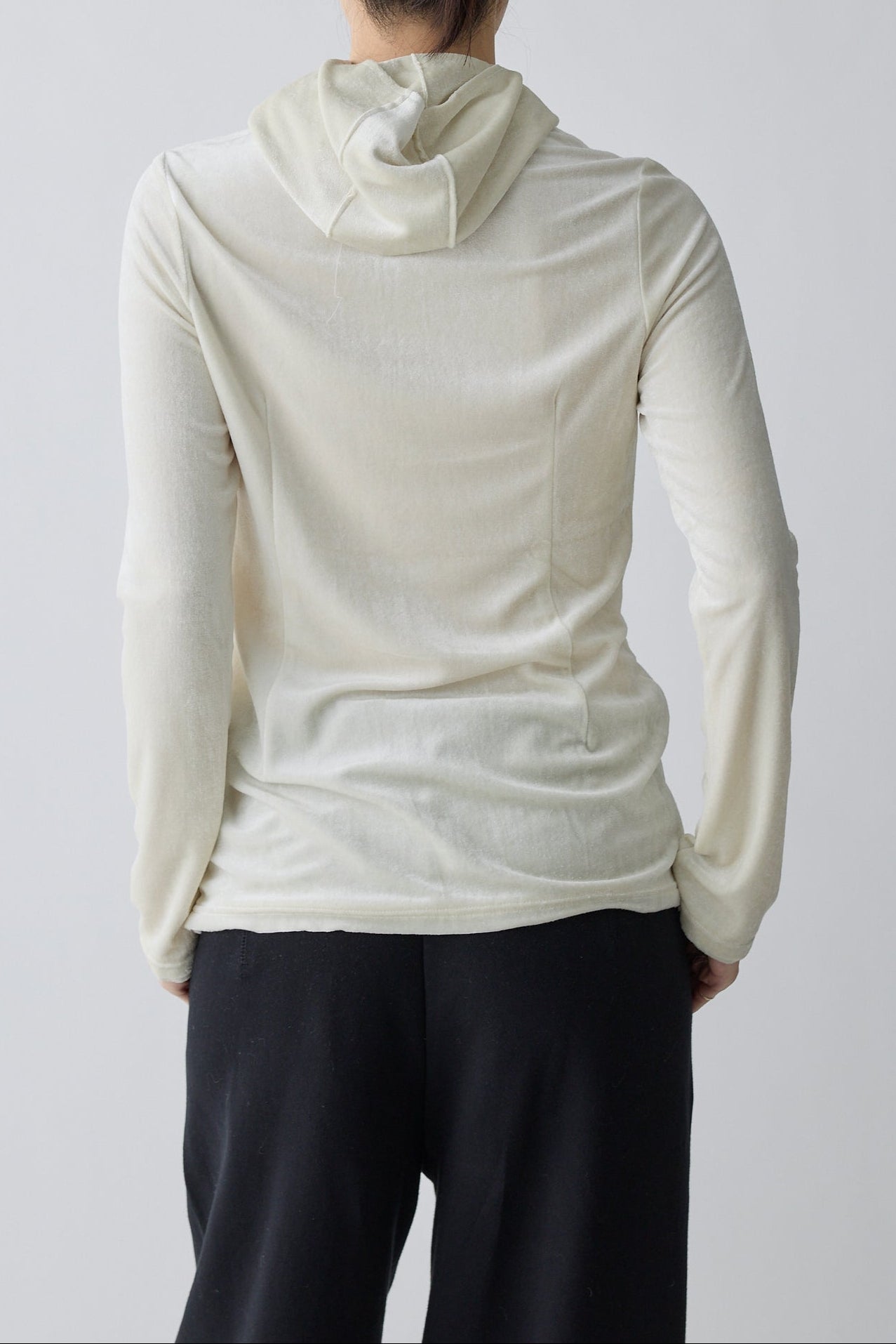 Menkent bare hoodie_white