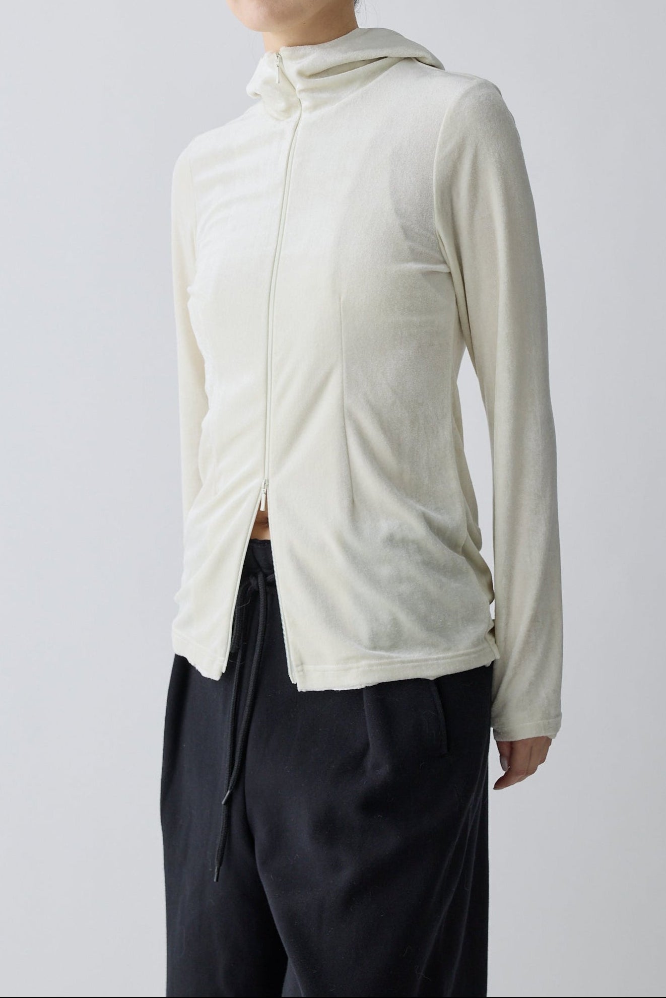 Menkent bare hoodie_white