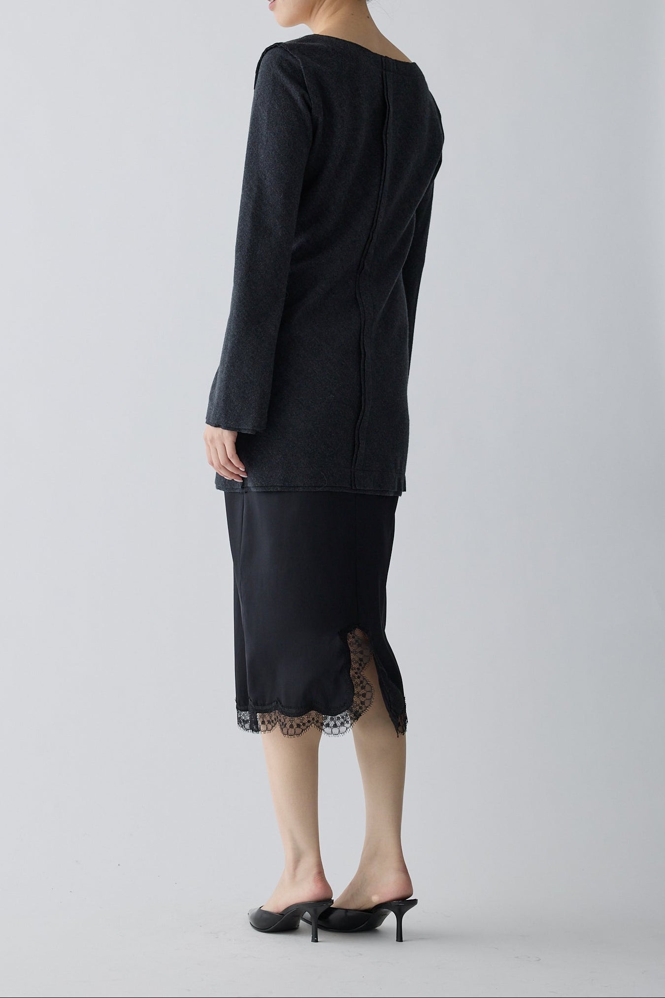 Lupi wool mini dress