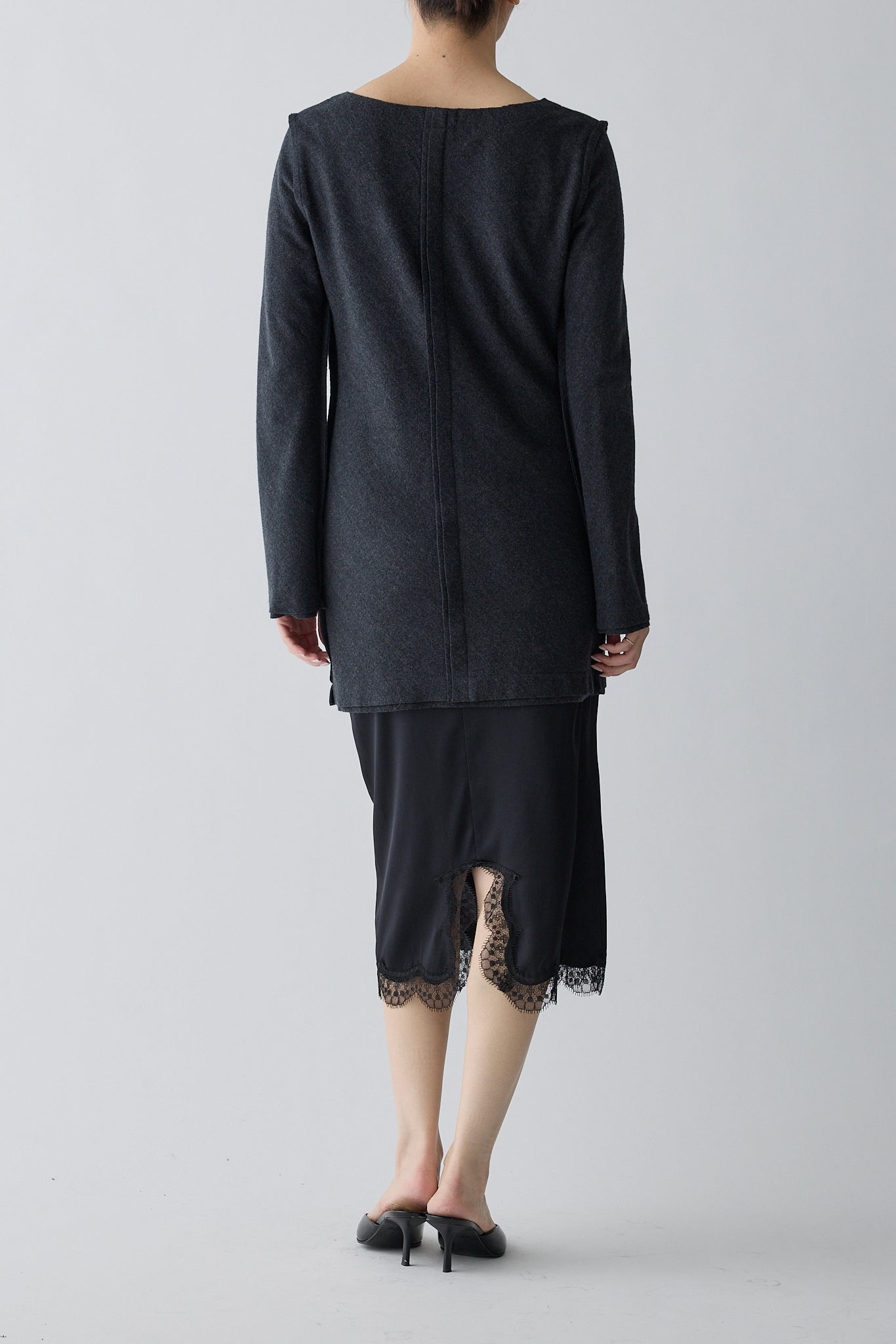 Lupi wool mini dress