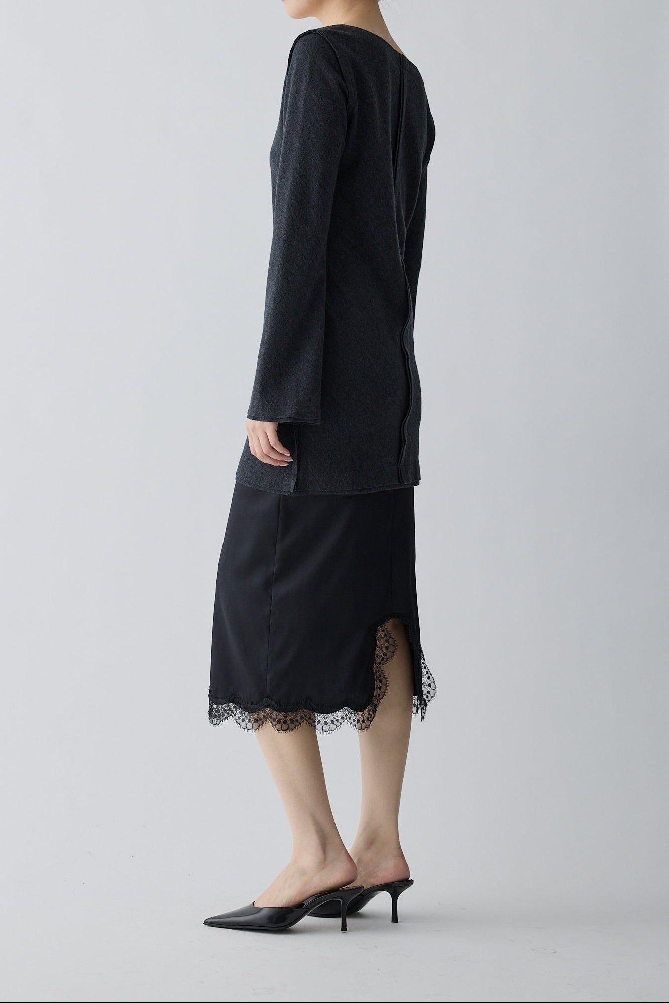 Lupi wool mini dress