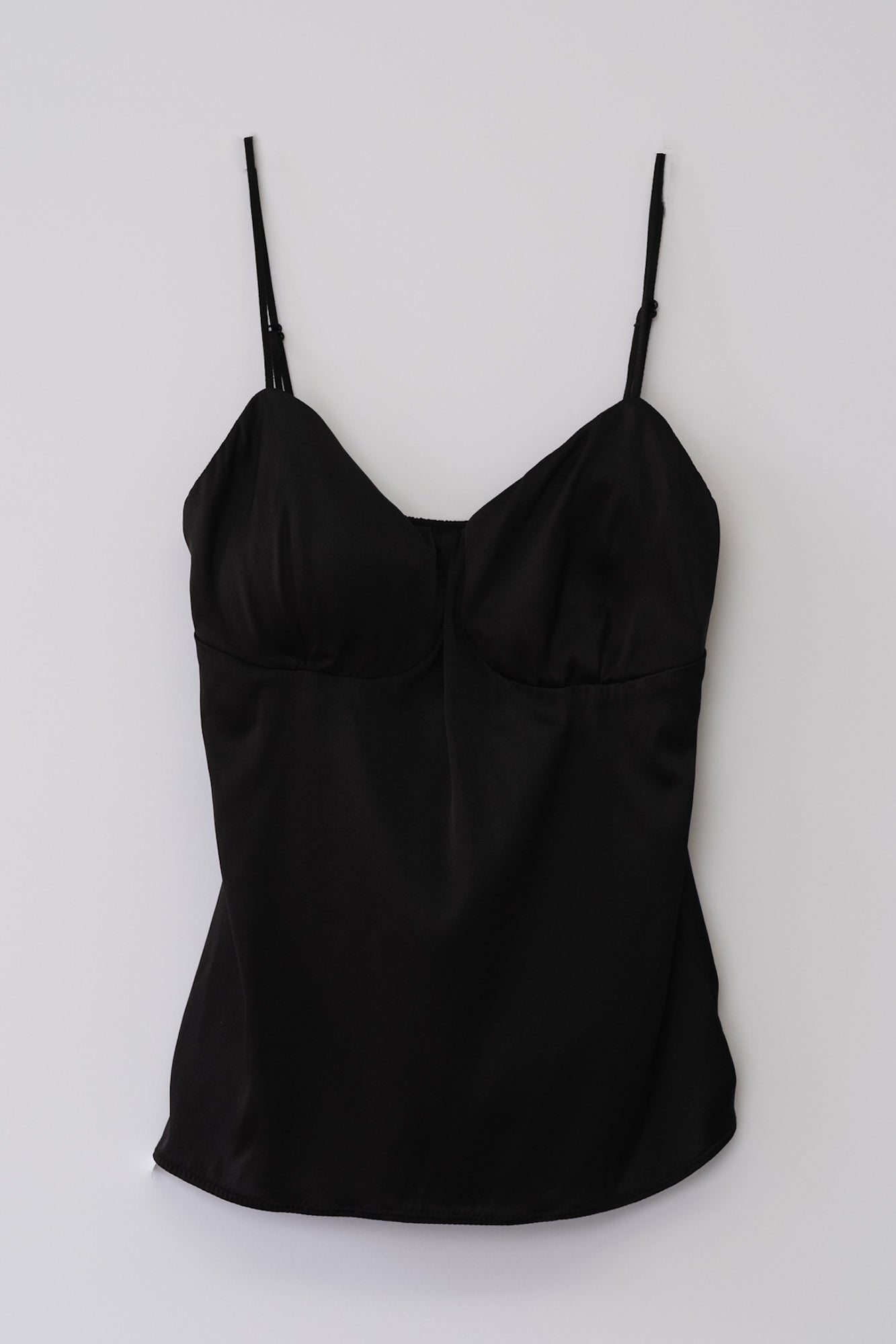 Kaus silk camisole_black