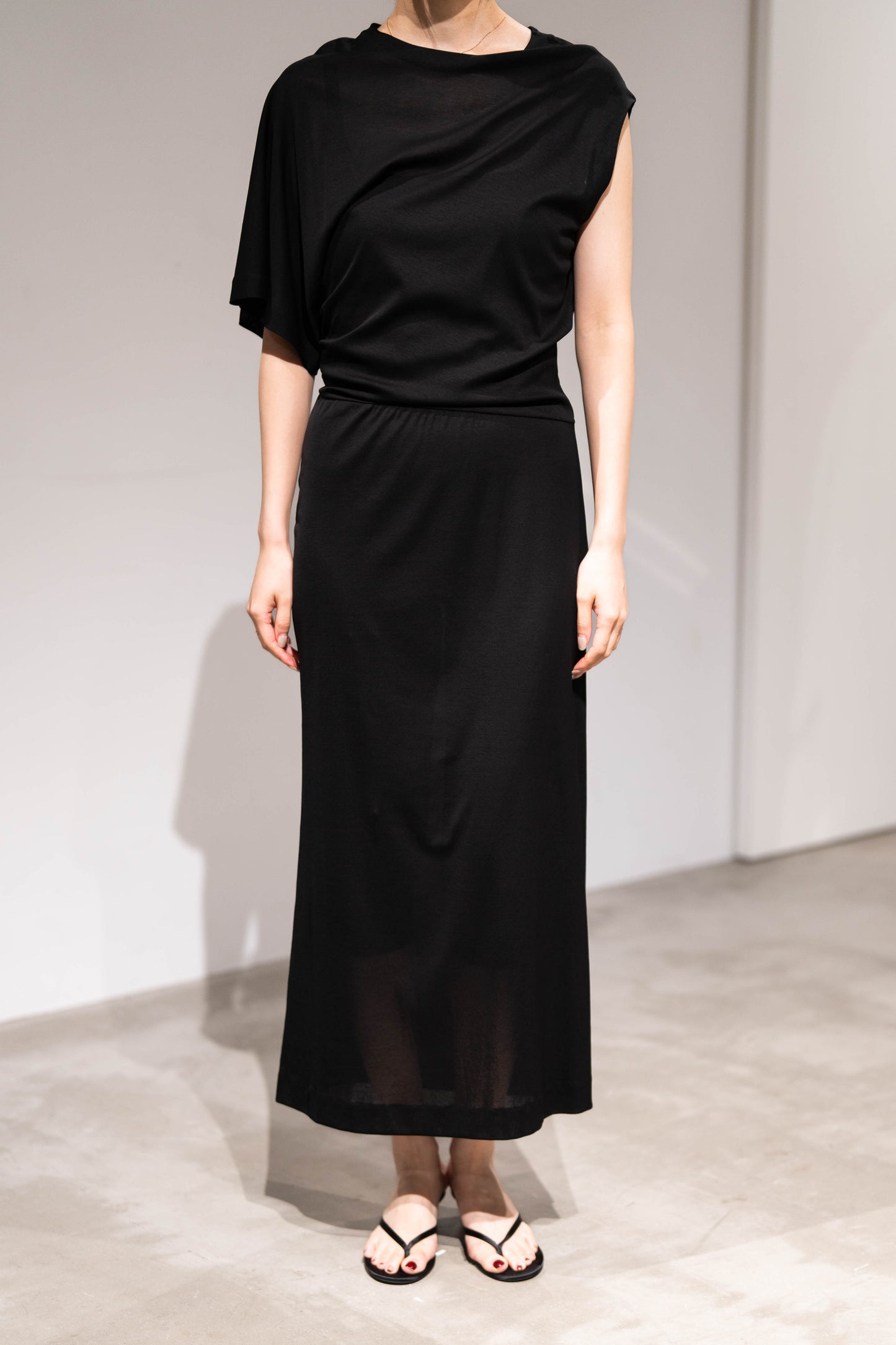 Kiffa Asymmetry Dress_black