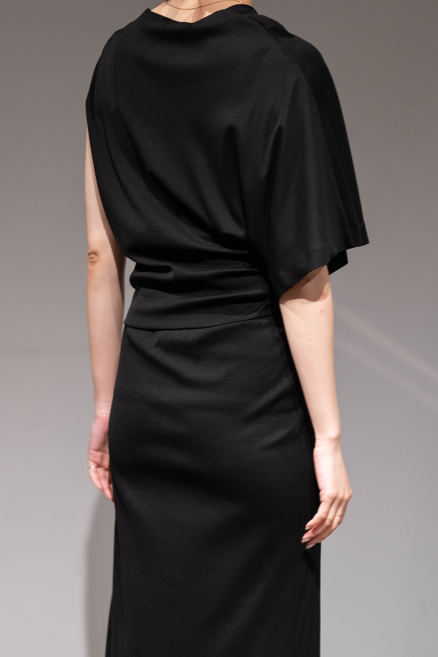 Kiffa Asymmetry Dress_black