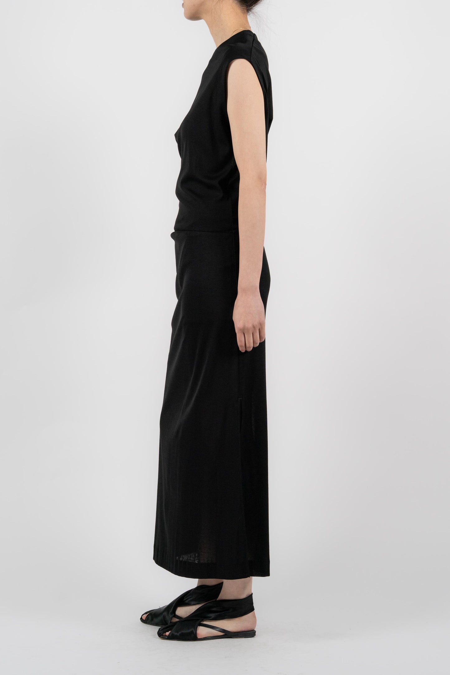 Kiffa Asymmetry Dress_black