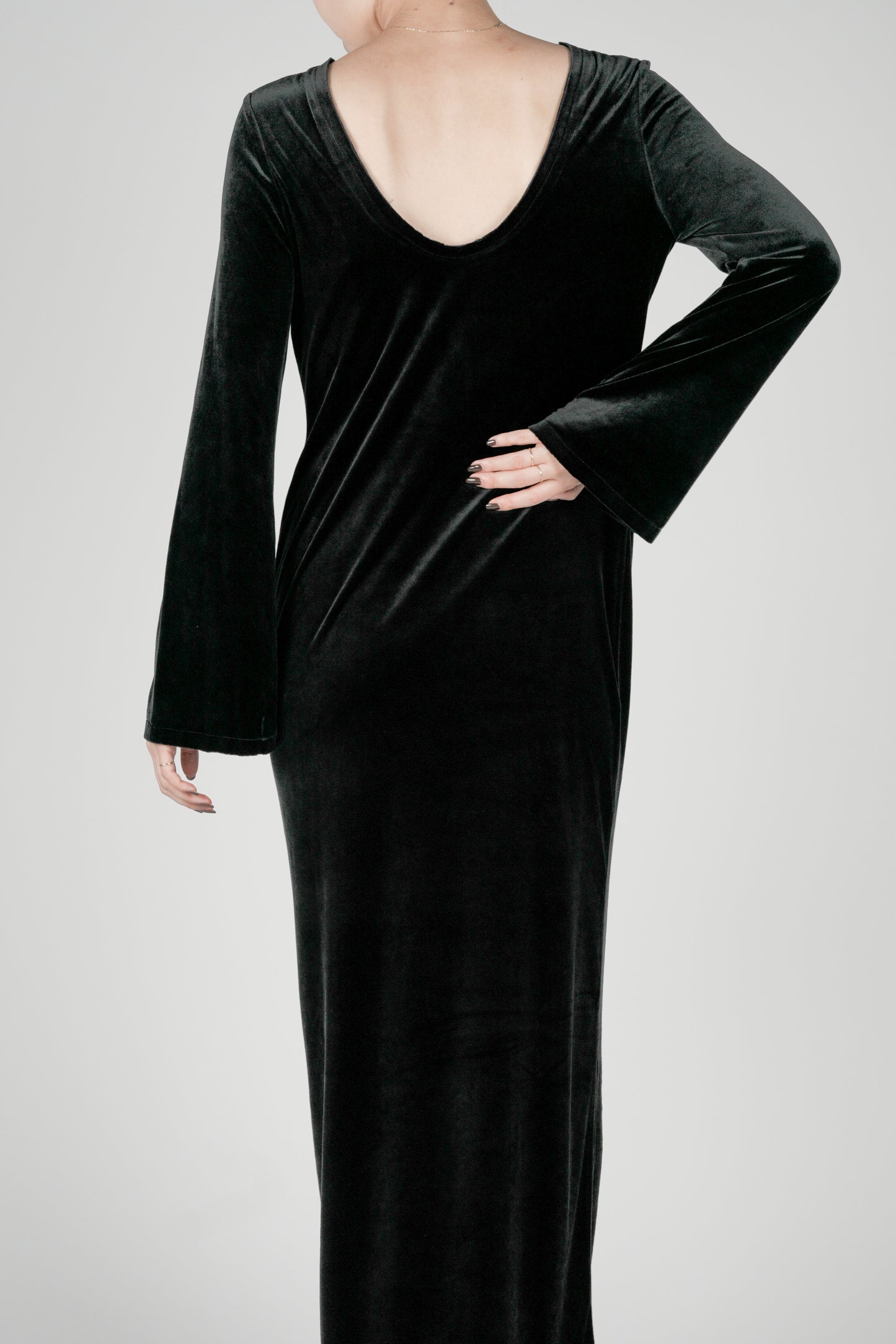 Bcrux velours dress_Black