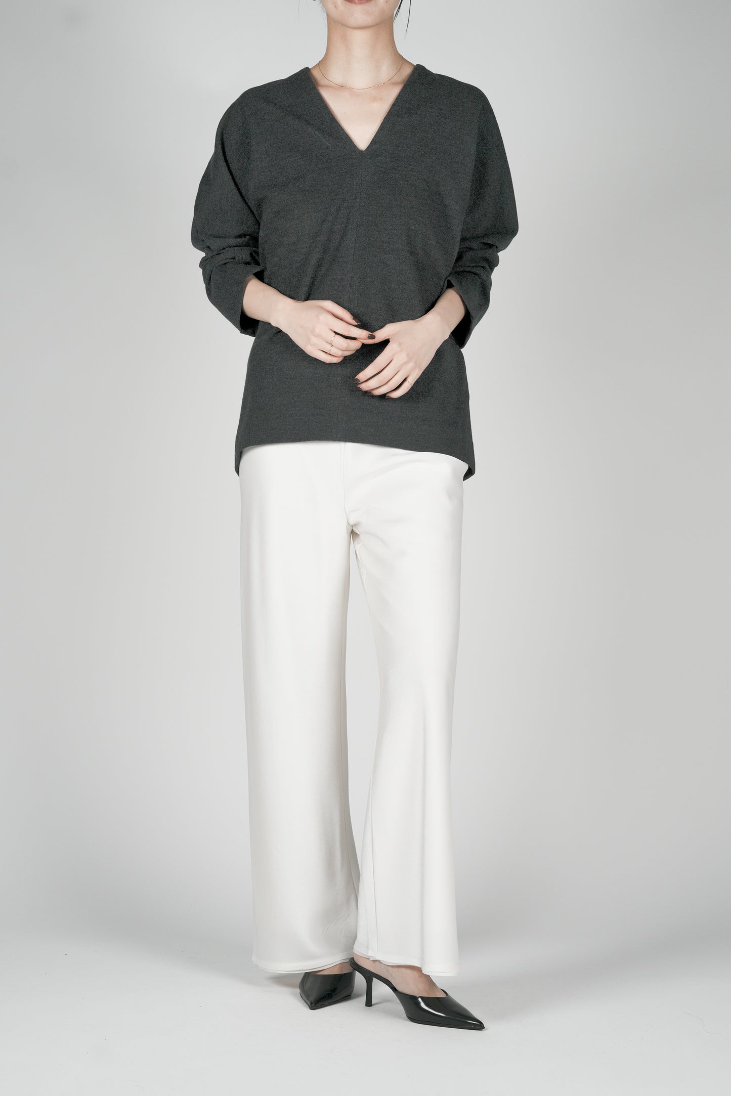 Lupi wool loose tops_Gray