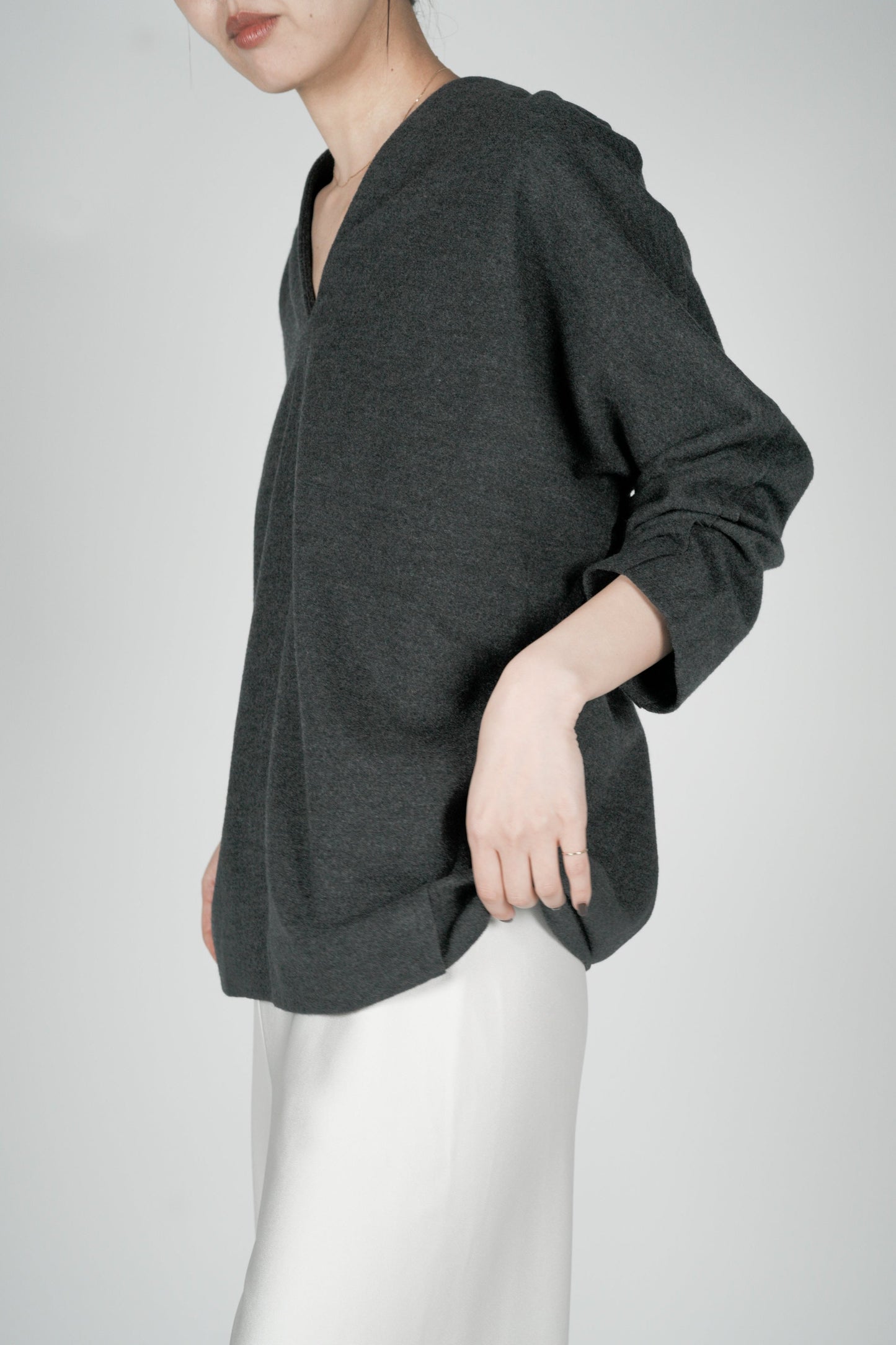 Lupi wool loose tops_Gray