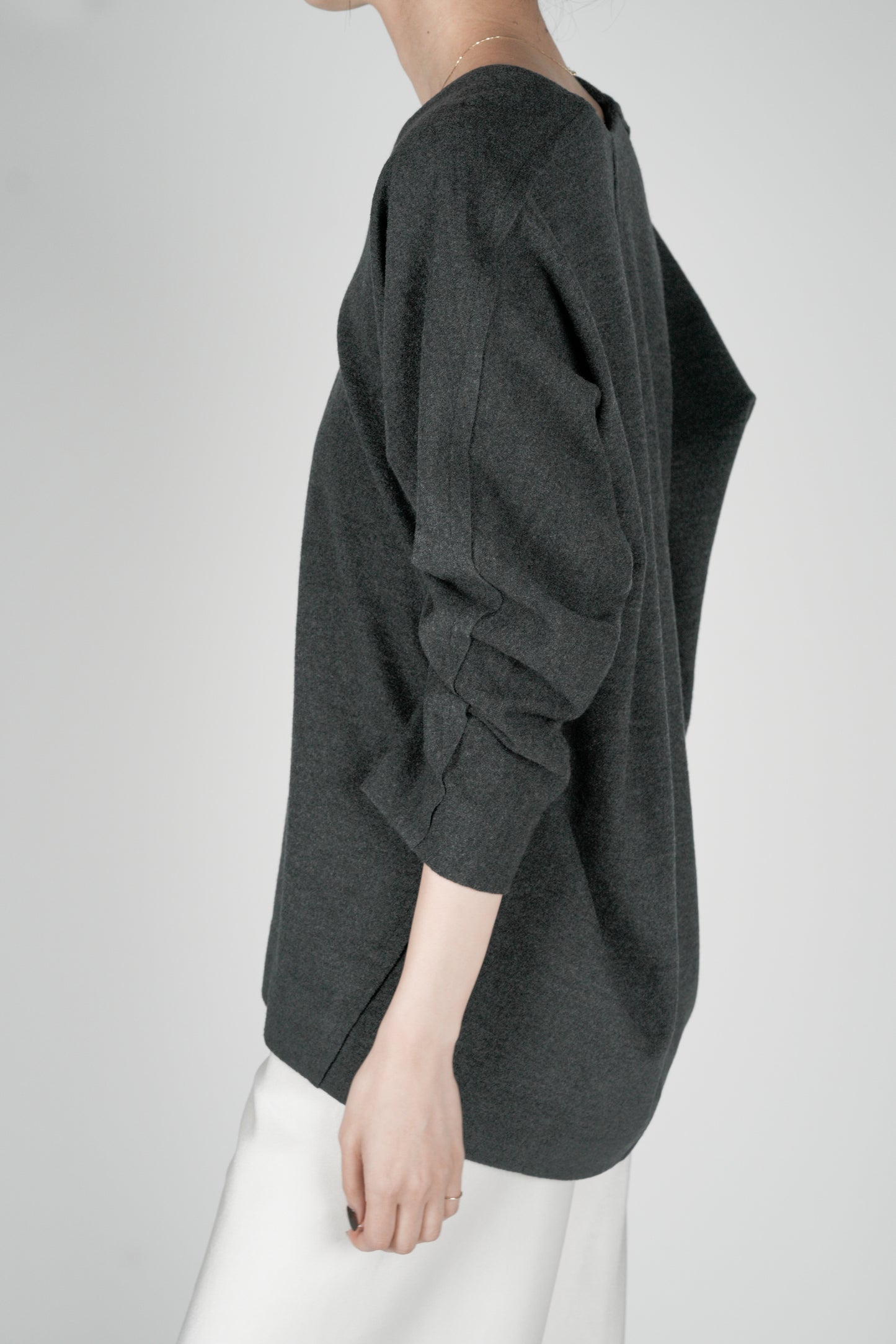 Lupi wool loose tops_Gray