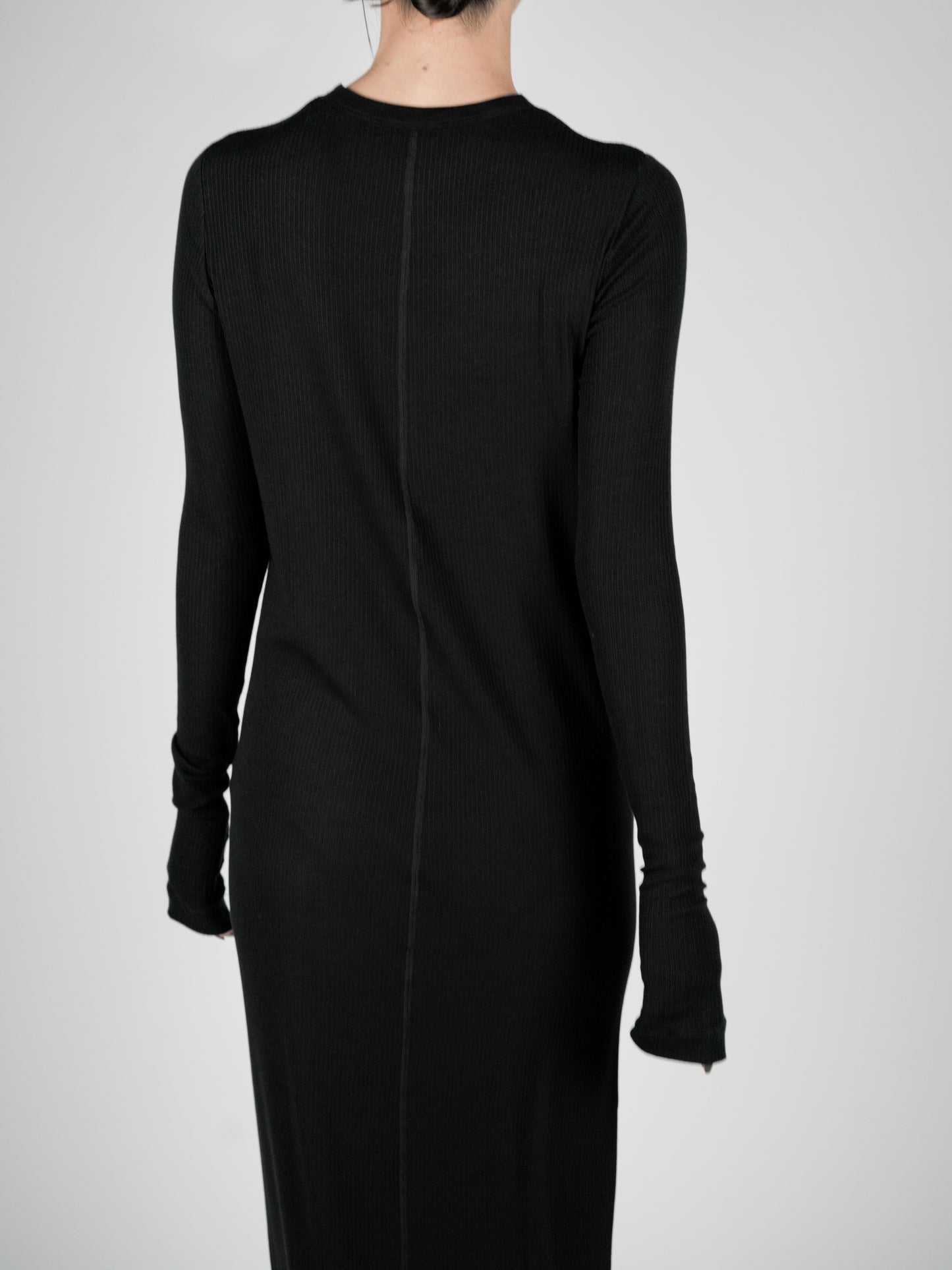 Muhlifain Rib Dress_Black　