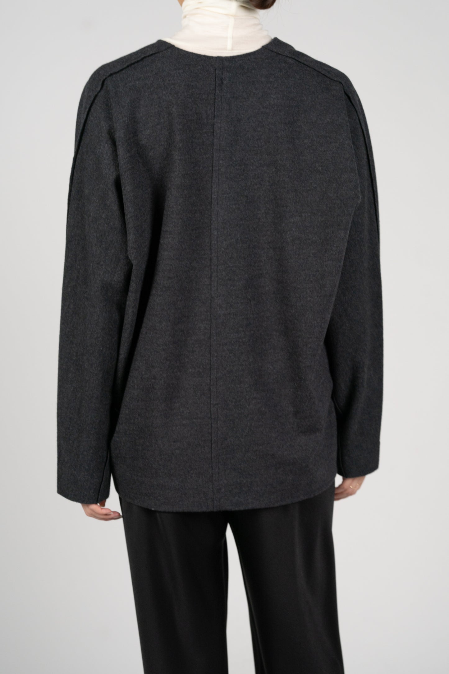 Lupi wool loose tops_Gray