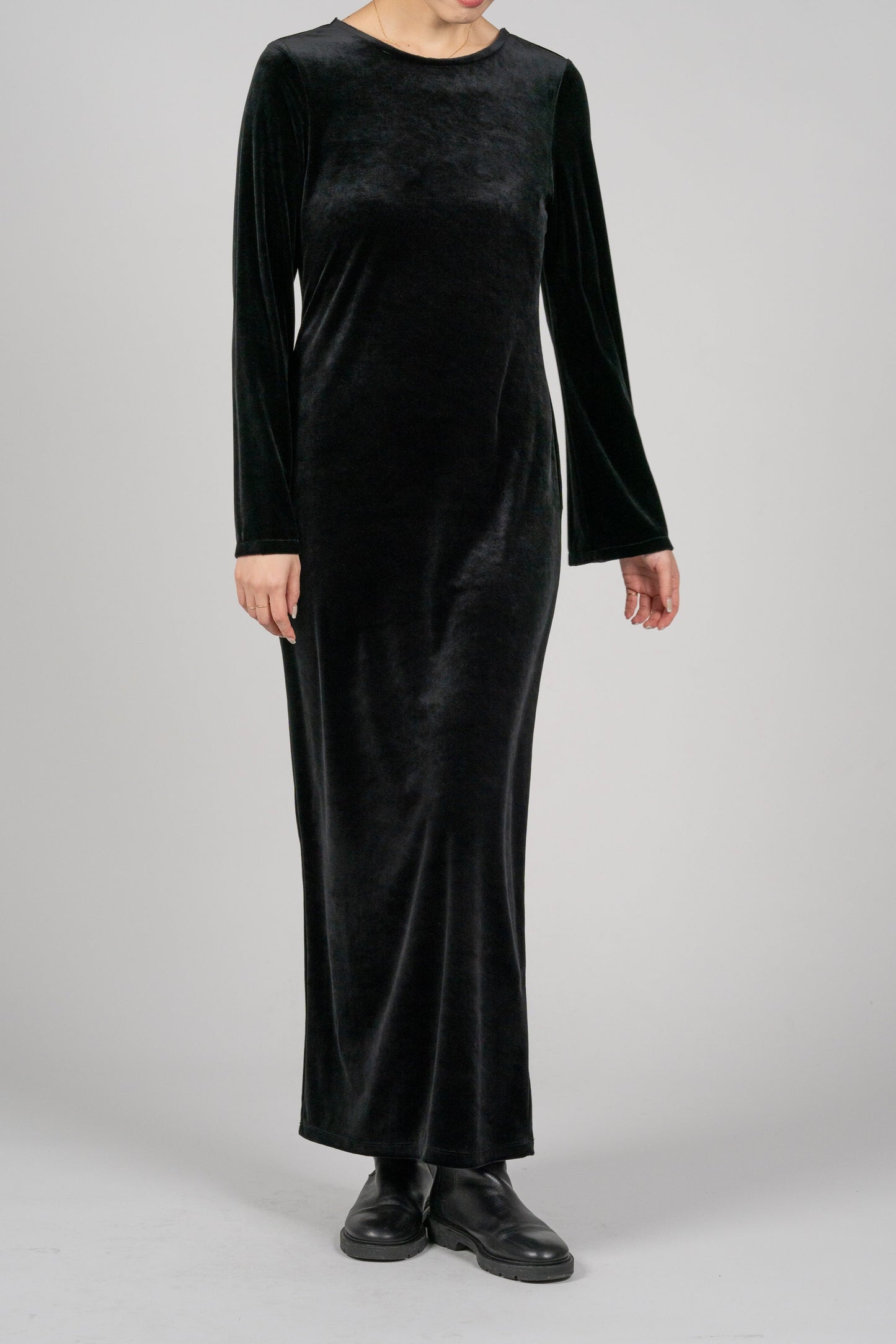 Bcrux velours dress_Black