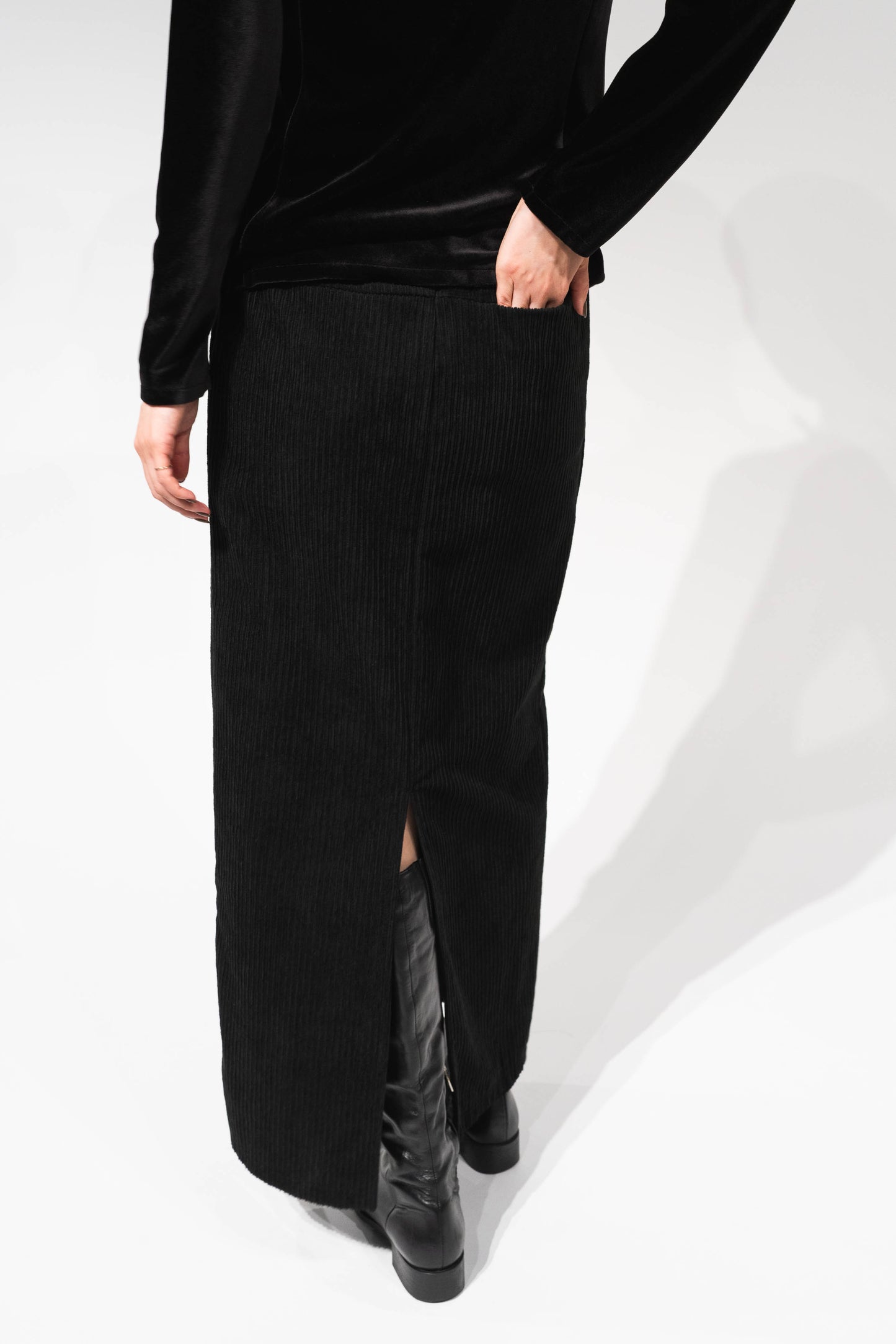 Zosma corduroy skirt