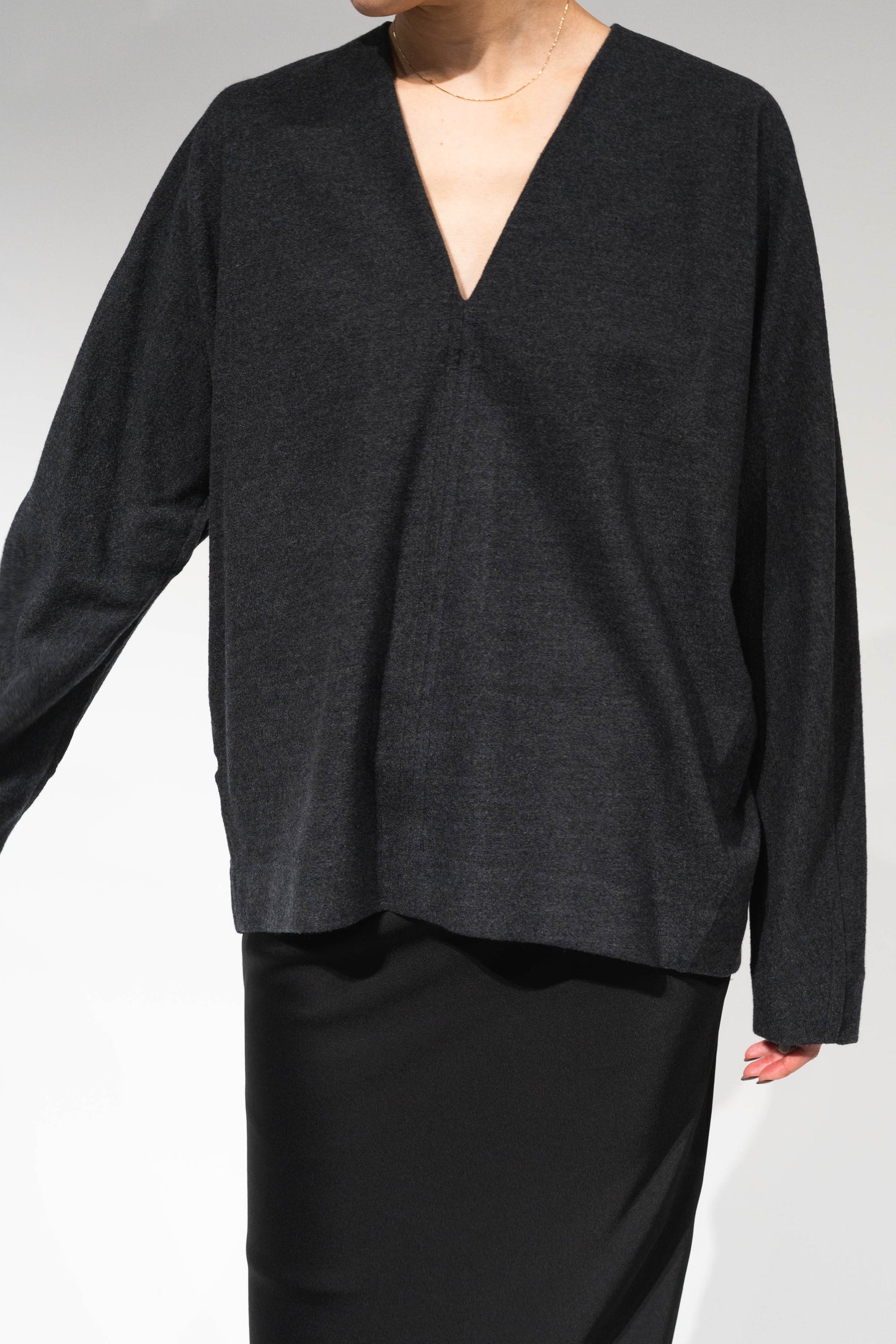 Lupi wool loose tops_Gray