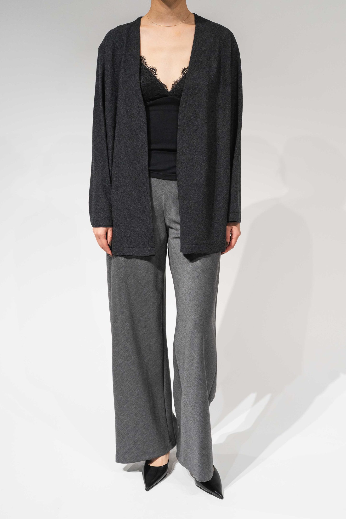 Salm curve pants_gray