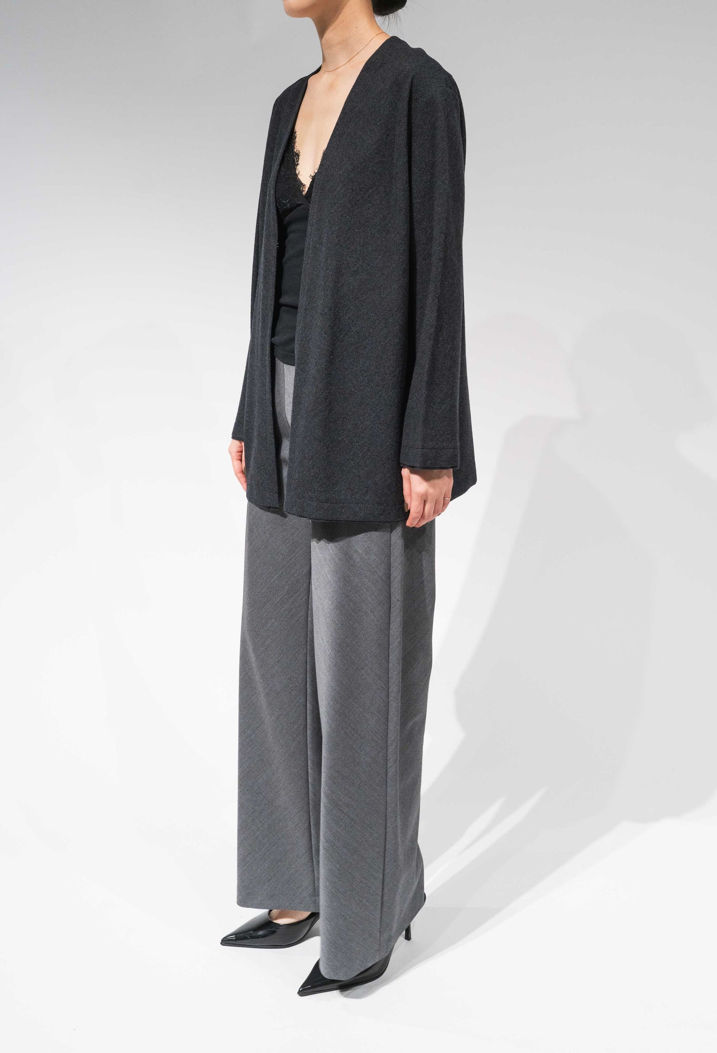 Salm curve pants_gray