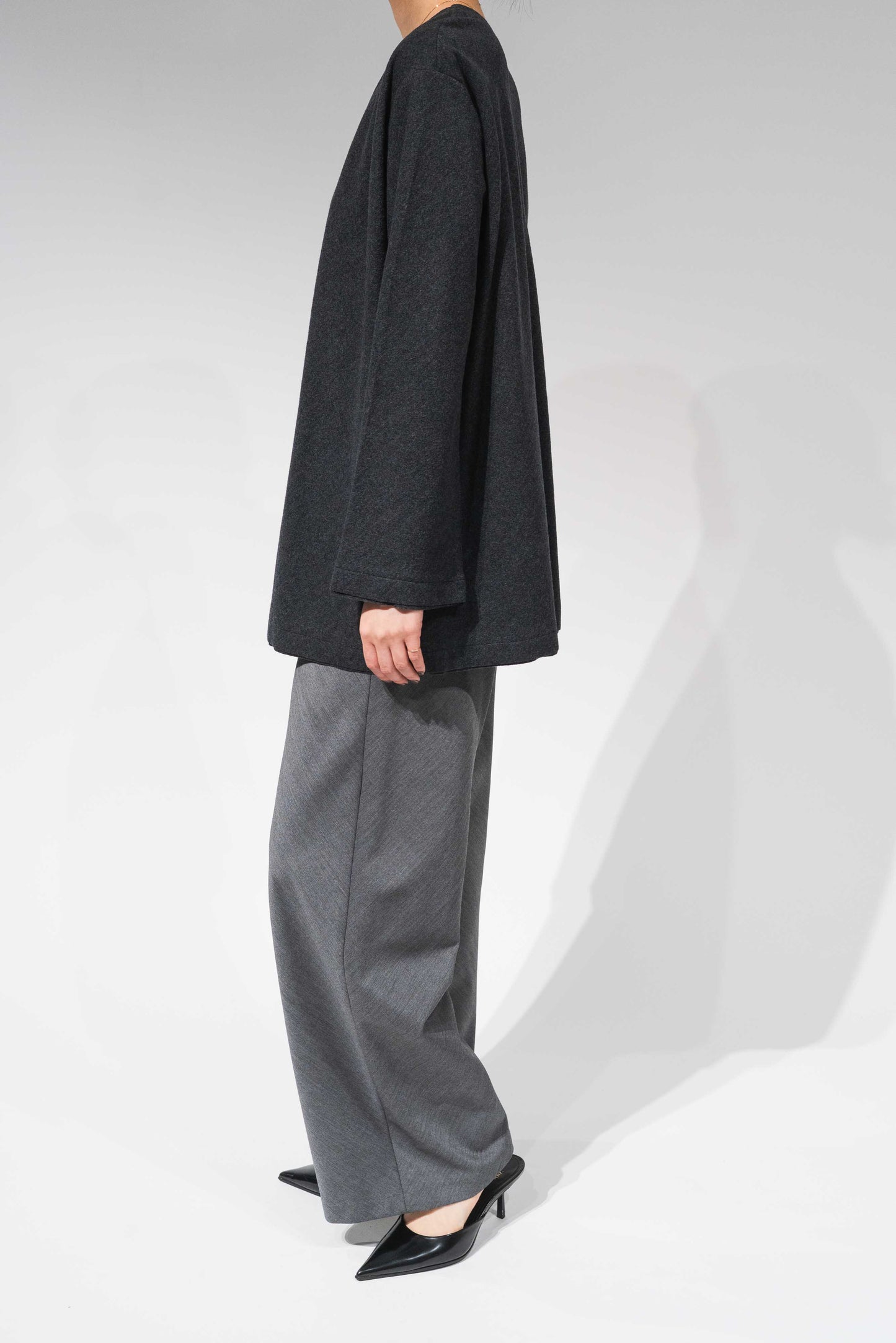 Salm curve pants_gray
