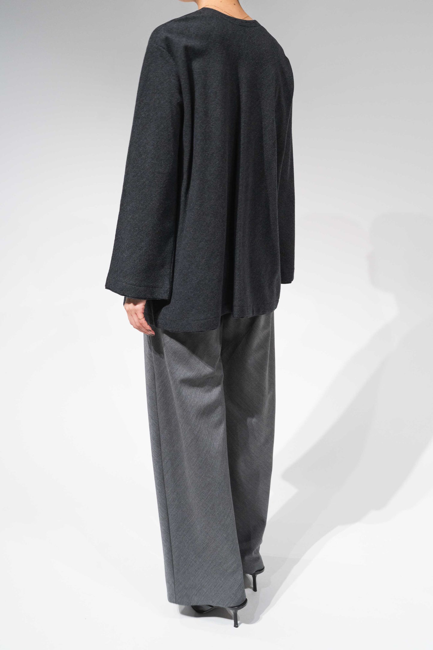 Lupi wool cardigan_Gray