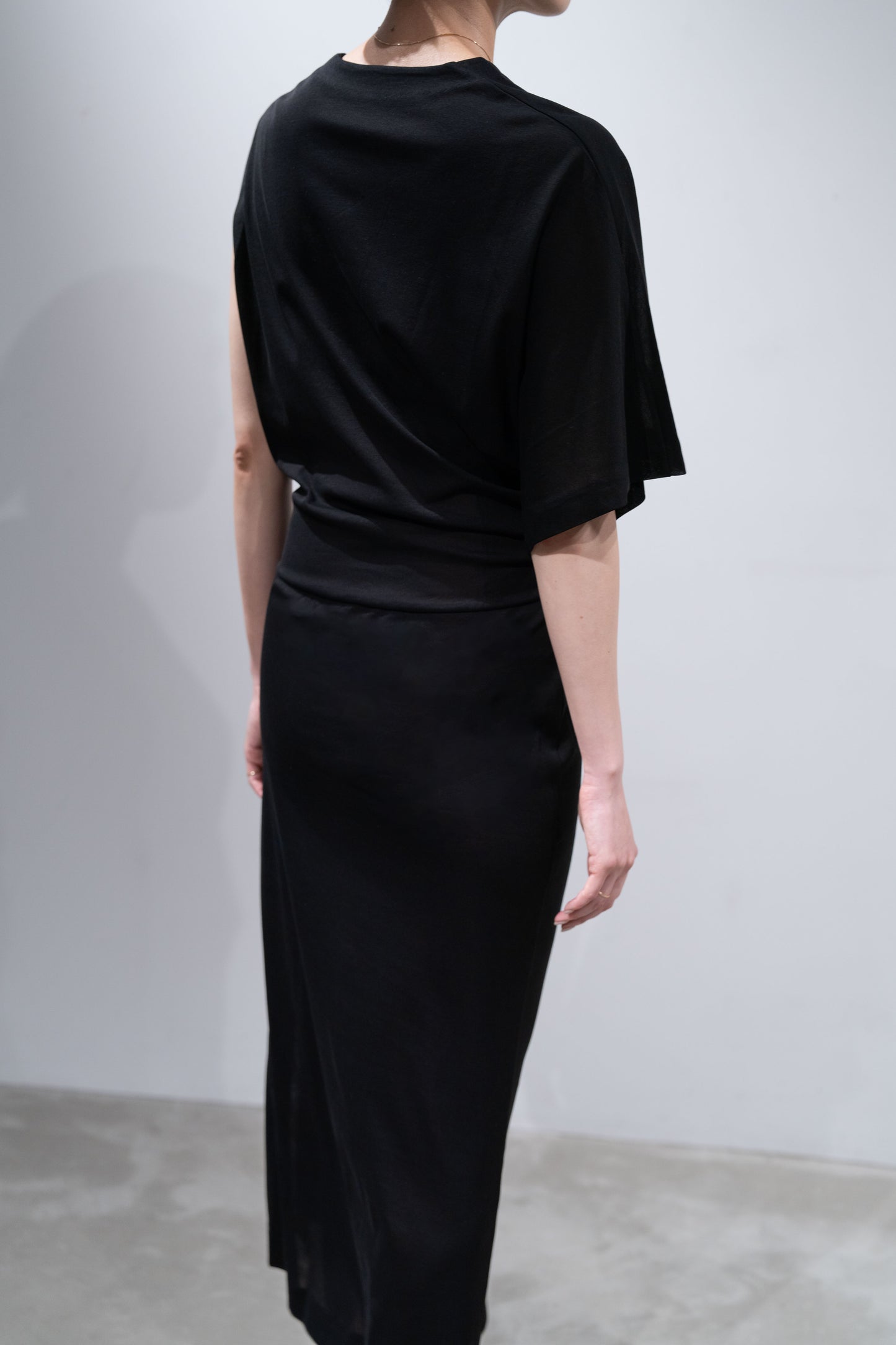 Kiffa Asymmetry Dress_black