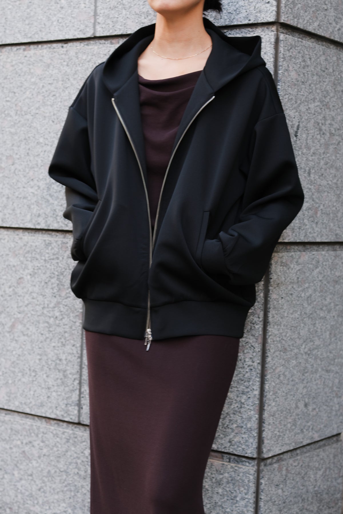 Kraz big hoodie_black